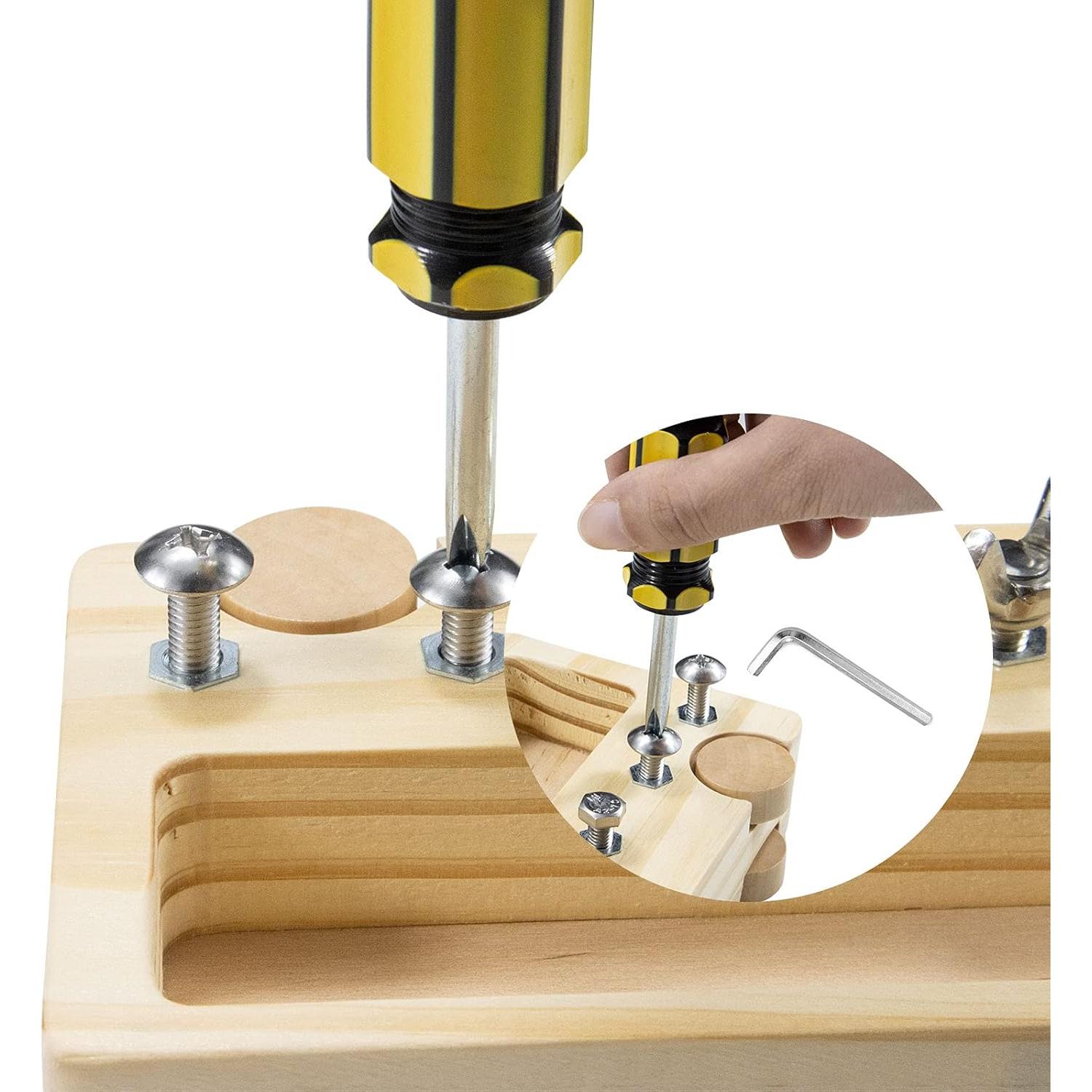 Juego de Herramientas Montessori Kizh para Niños 3+ Años