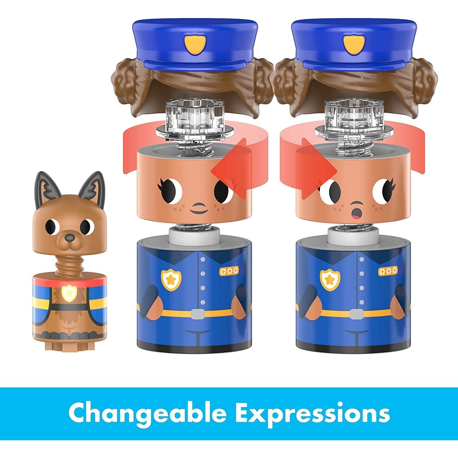 Juguete de Construcción Moto de Policía Educational Insights