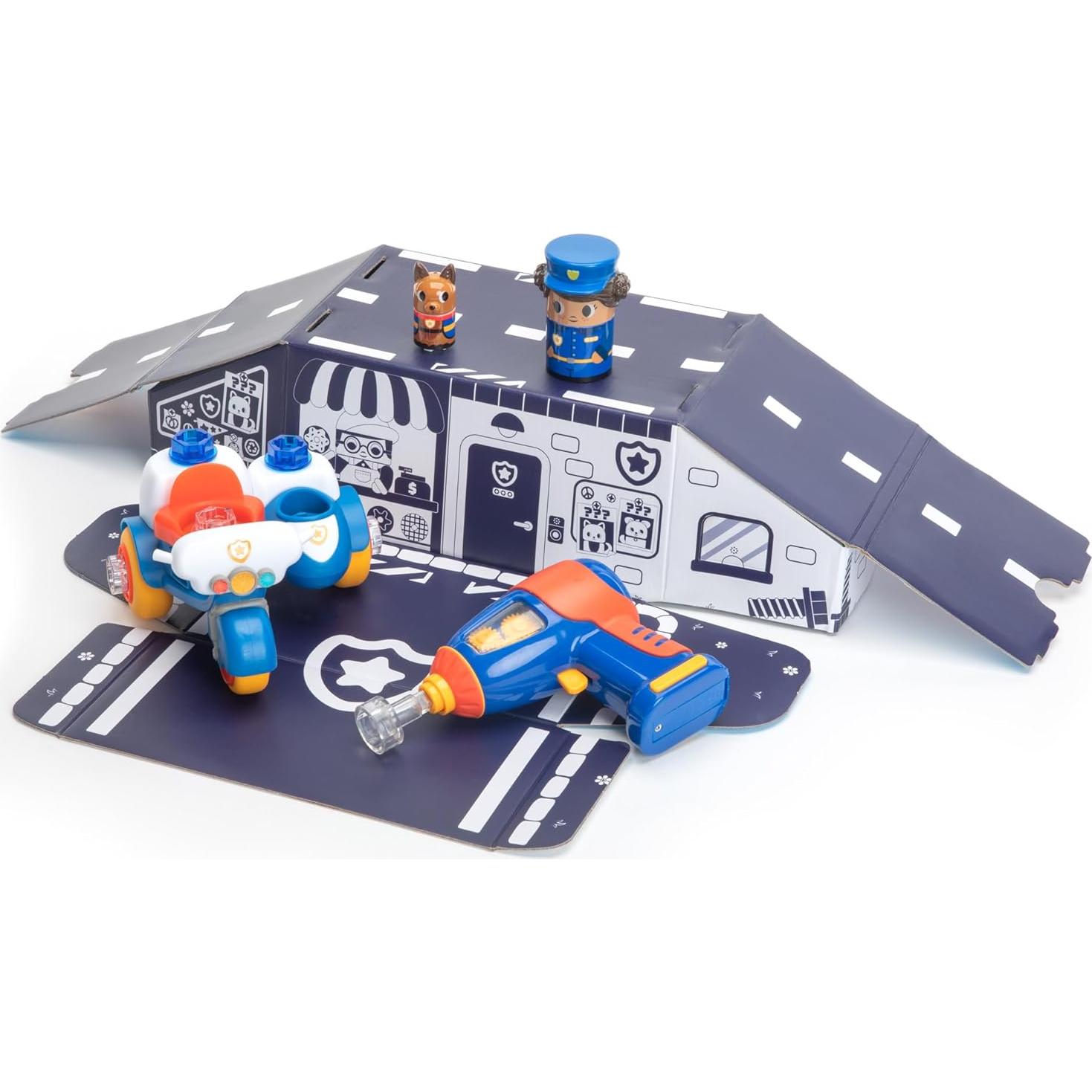 Juguete de Construcción Moto de Policía Educational Insights