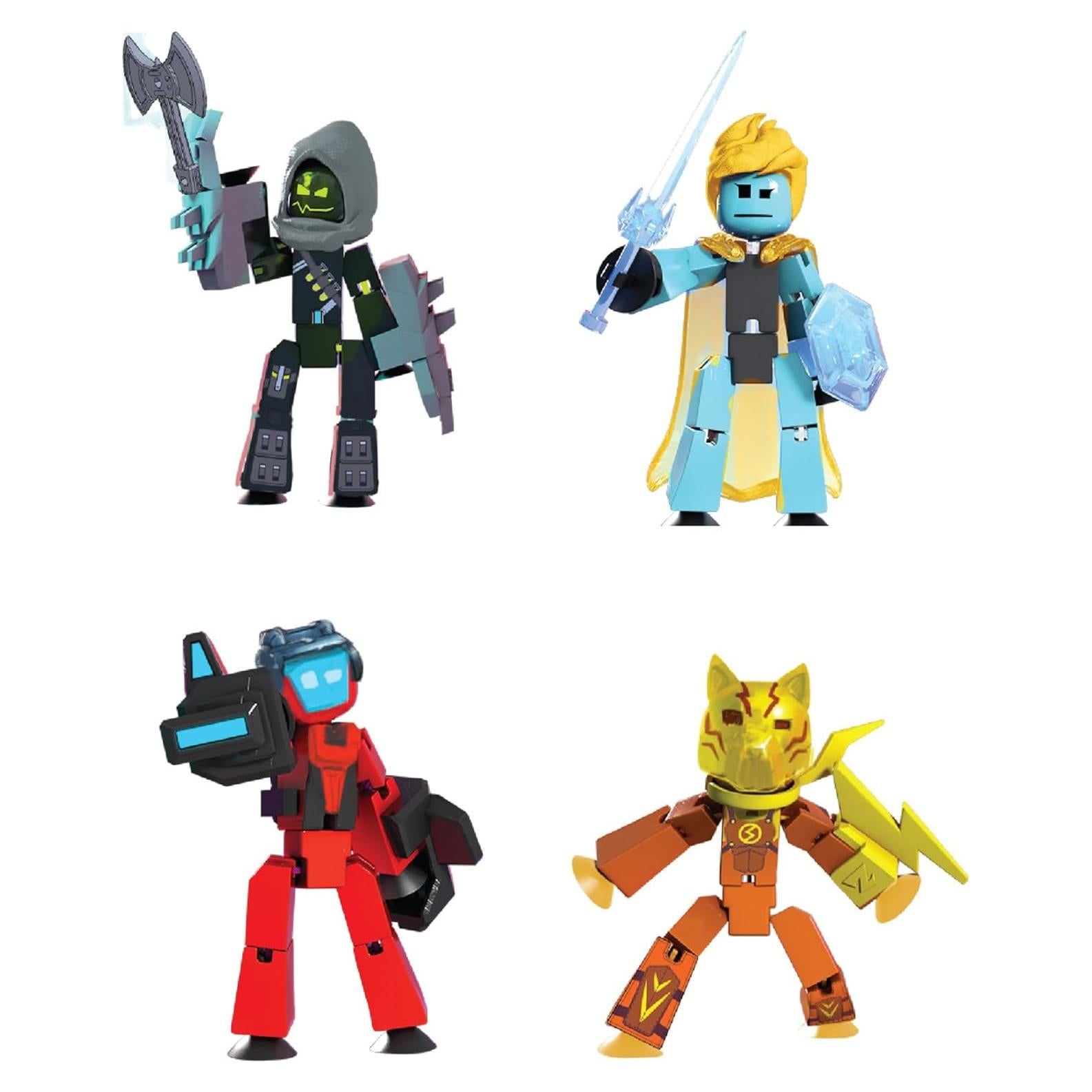 Figuras de Acción StikBot Legendz 2 - Zing - 4 Personajes