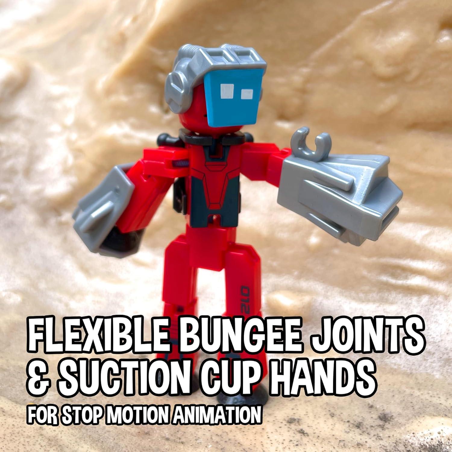 Figuras de Acción StikBot Legendz 2 - Zing - 4 Personajes