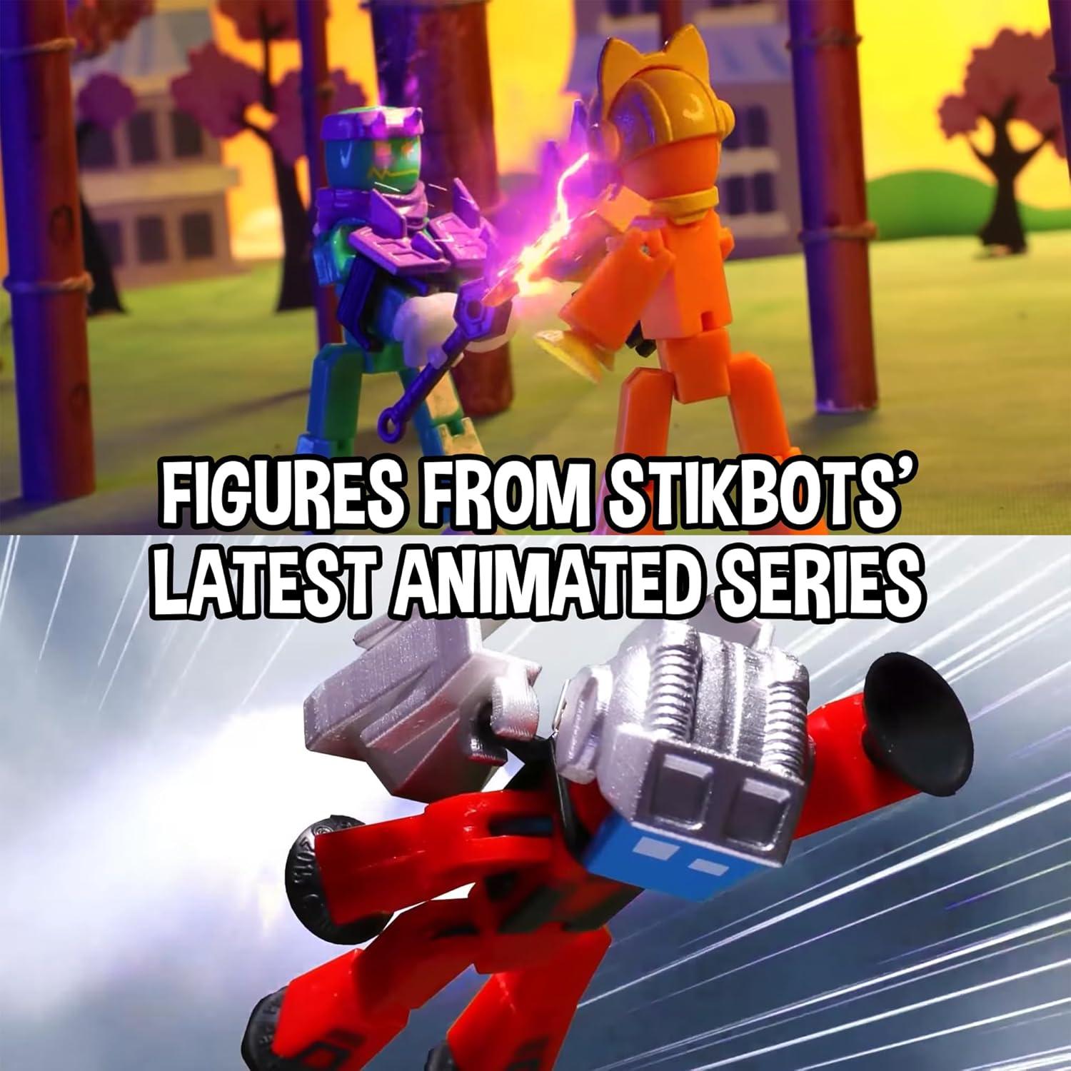 Figuras de Acción StikBot Legendz 2 - Zing - 4 Personajes