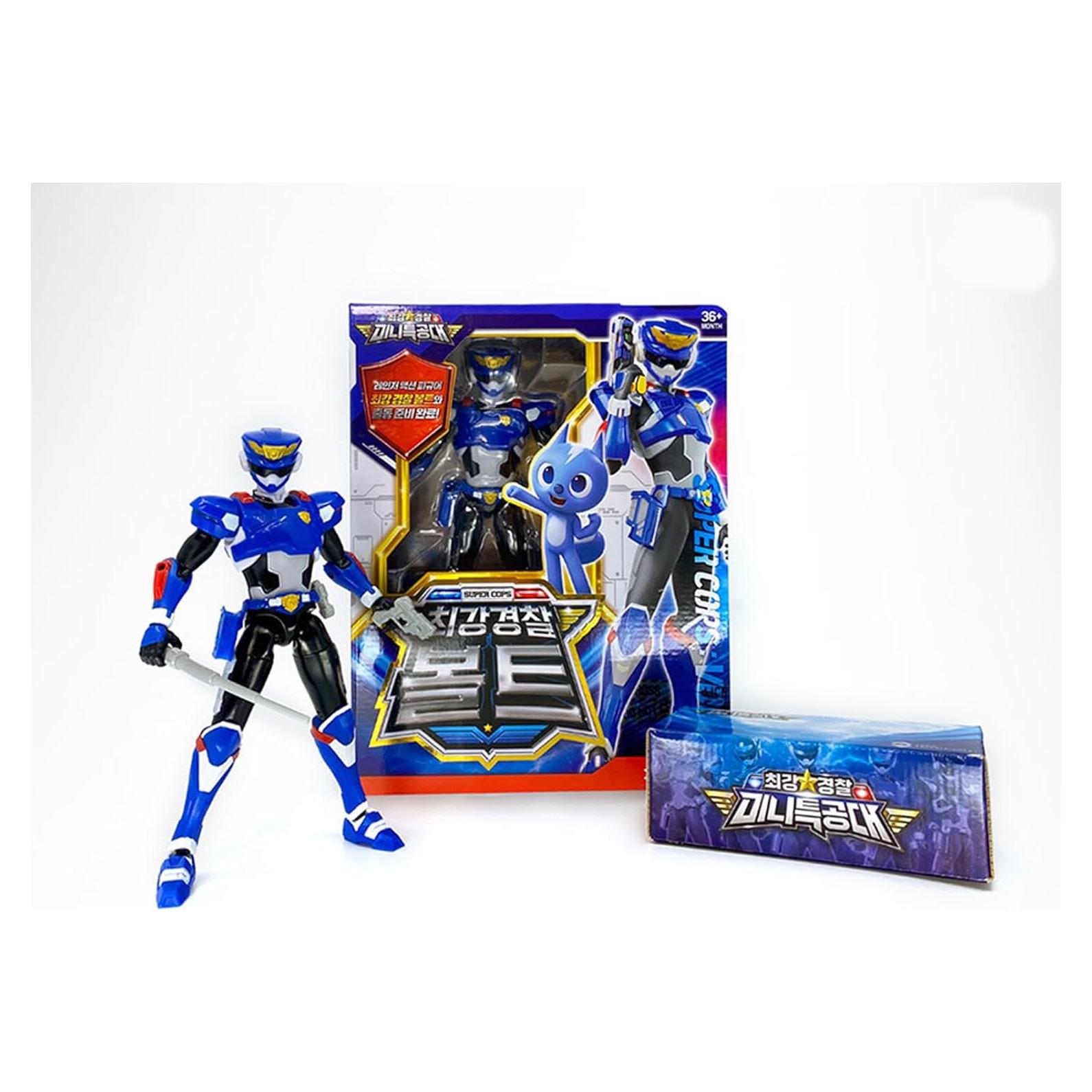 Figura de Robot Transformador Policía Más Fuerte - Priming Water