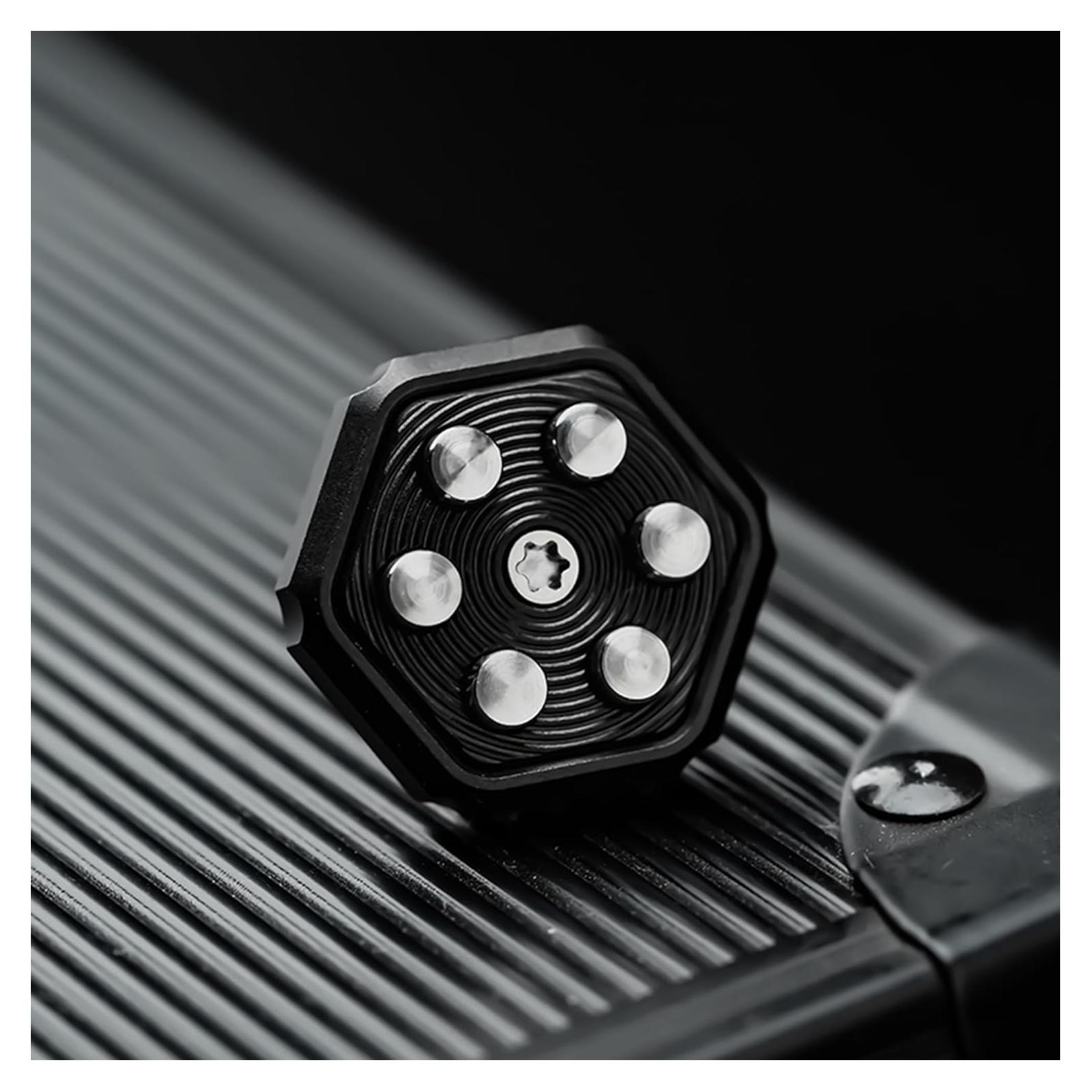 Deslizador Antiestrés Mecánico SRTODTG - Juguete EDC Negro