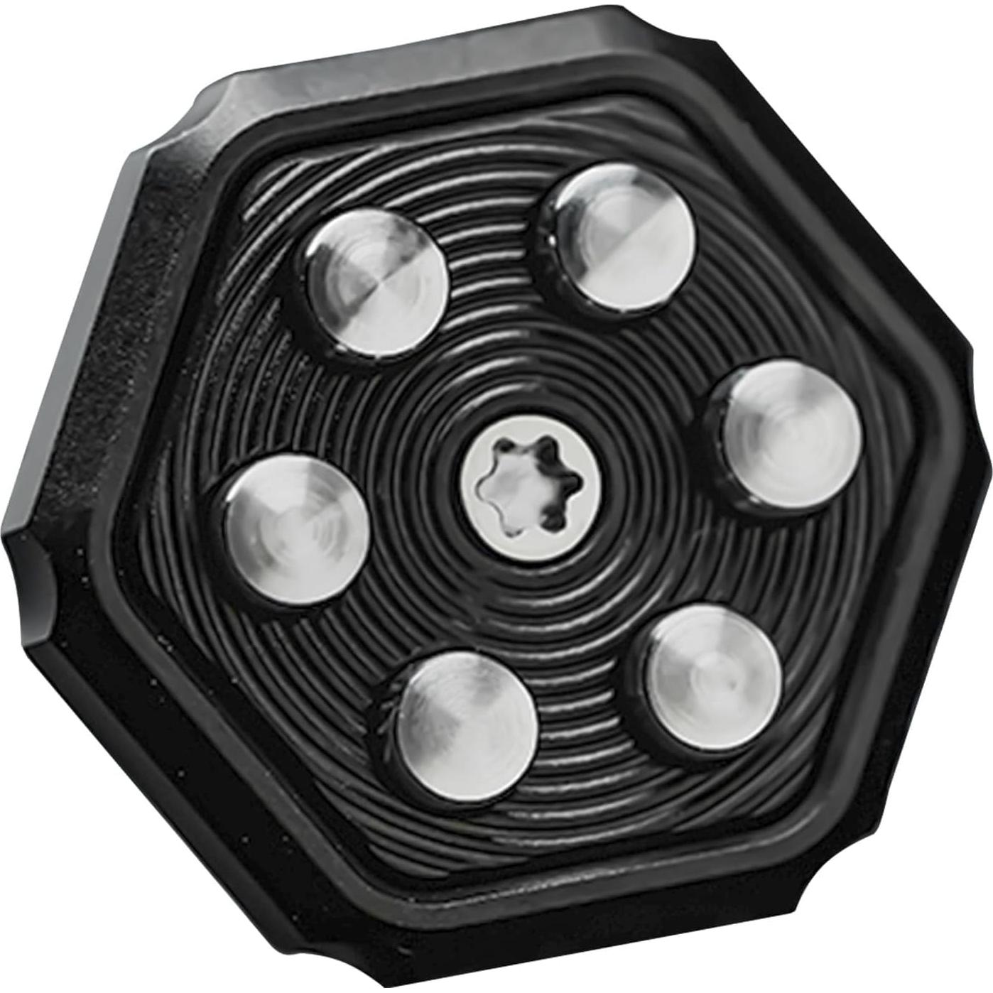 Deslizador Antiestrés Mecánico SRTODTG - Juguete EDC Negro