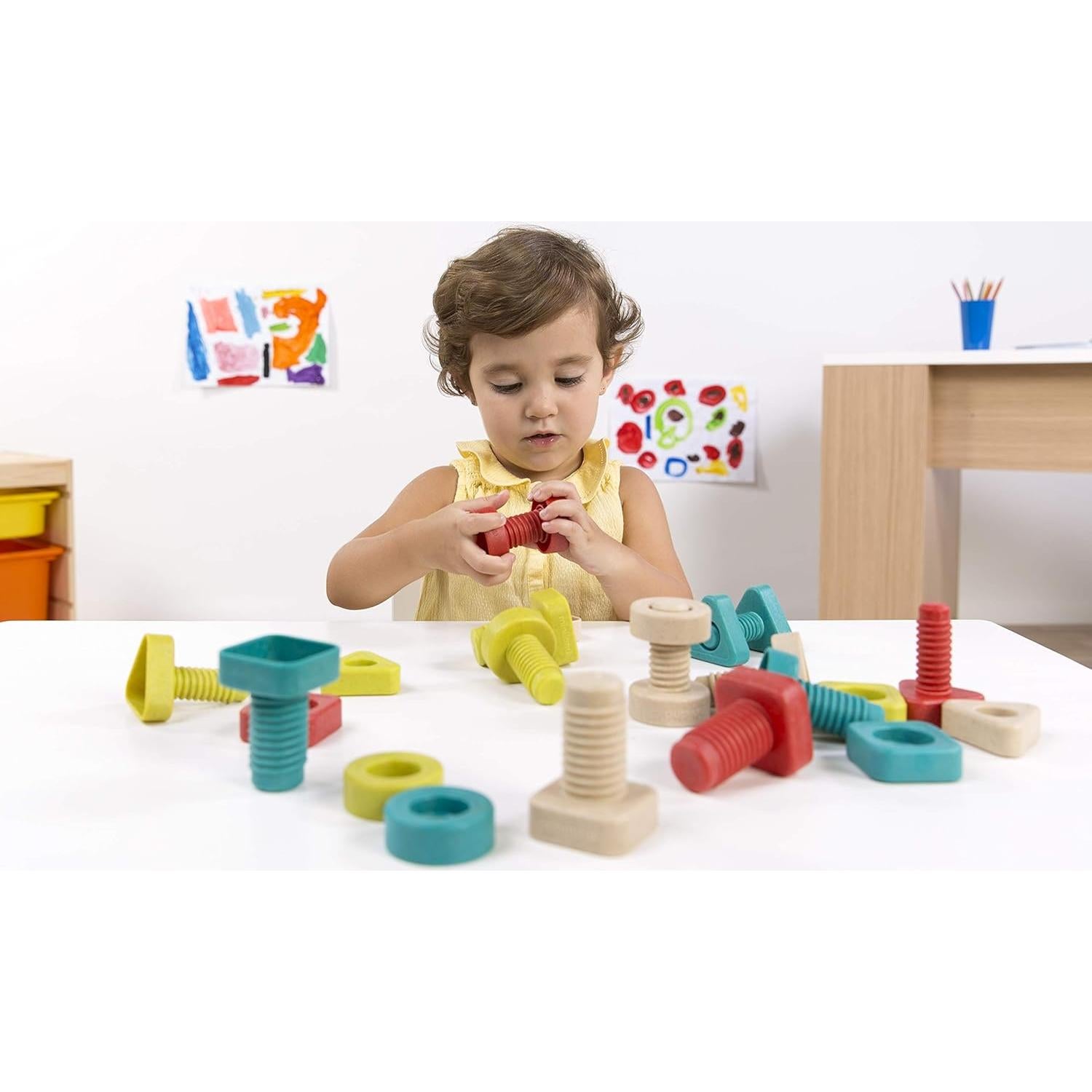 Miniland Tuercas y Tornillos Ecológicos - Actividades STEM