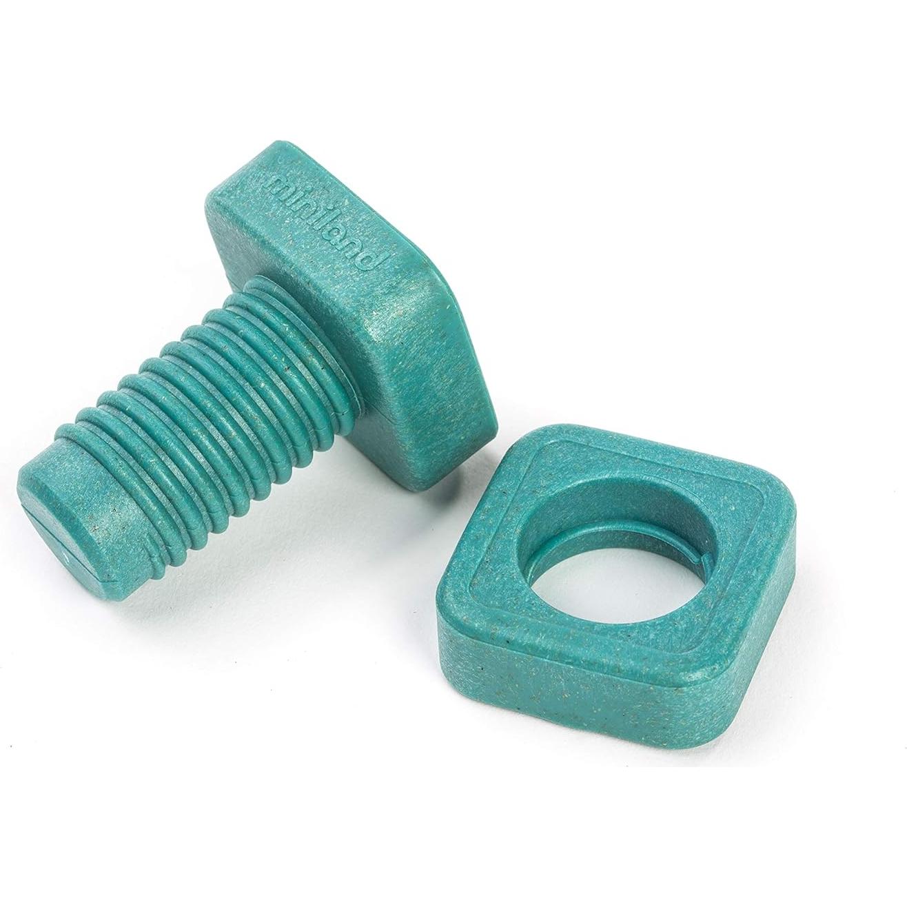 Miniland Tuercas y Tornillos Ecológicos - Actividades STEM