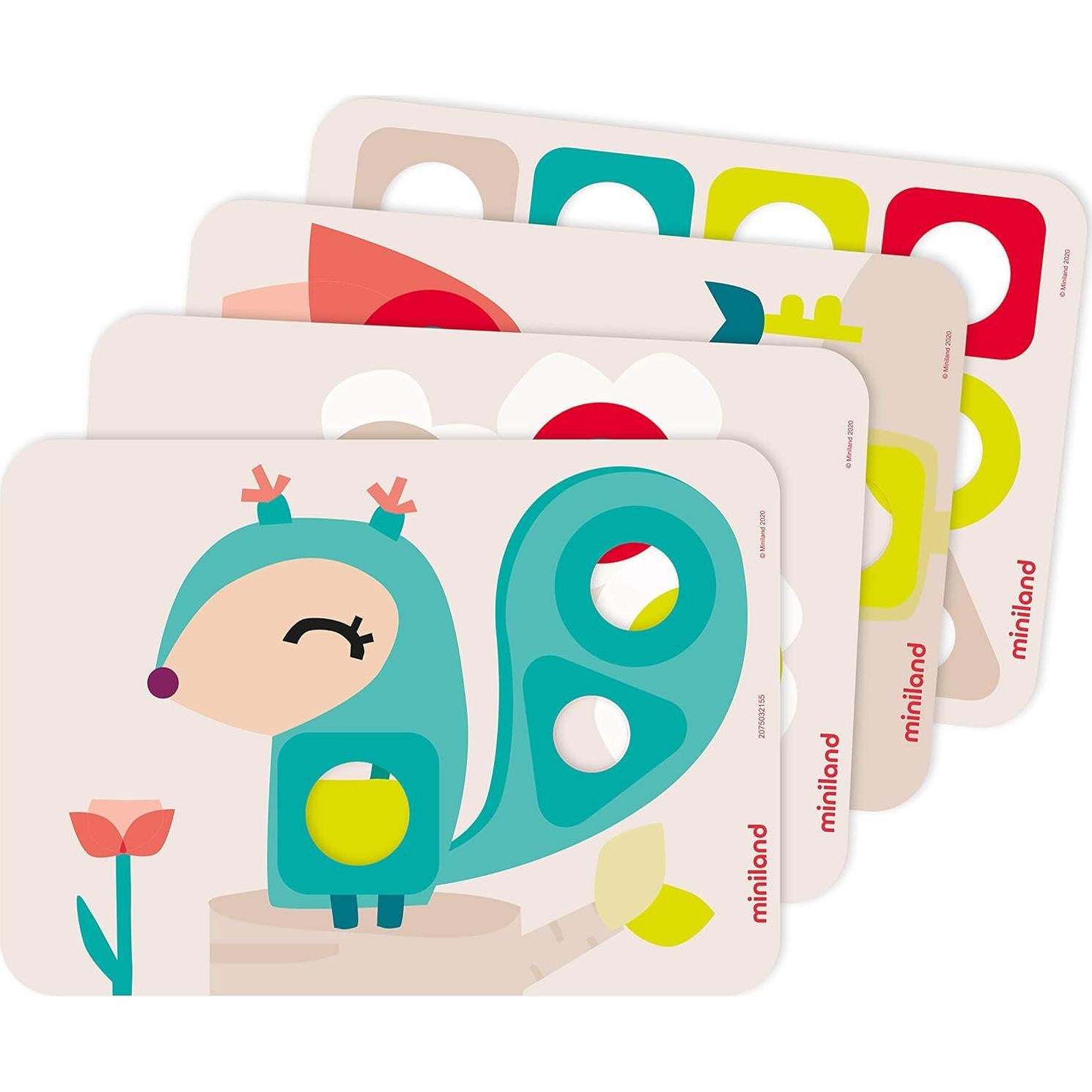 Miniland Tuercas y Tornillos Ecológicos - Actividades STEM