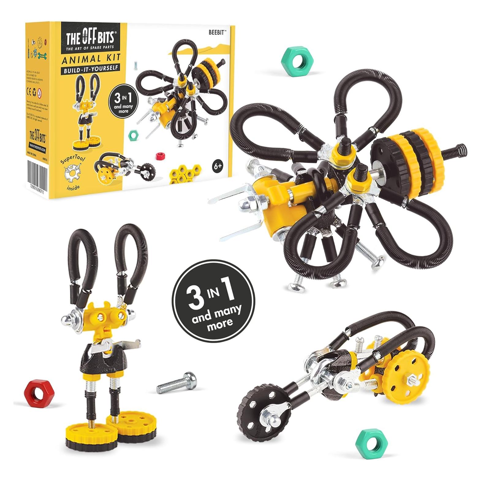 Conjunto de Construcción The Off Bits Abeja Amarilla - Juguetes STEM