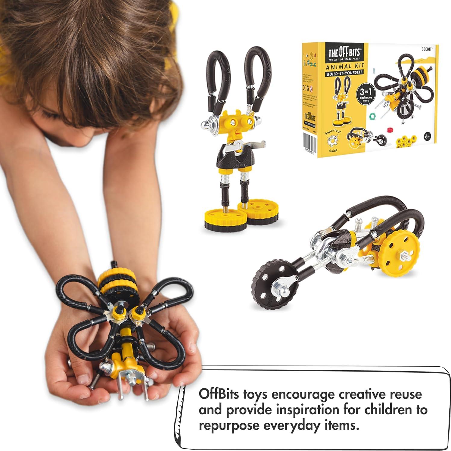 Conjunto de Construcción The Off Bits Abeja Amarilla - Juguetes STEM