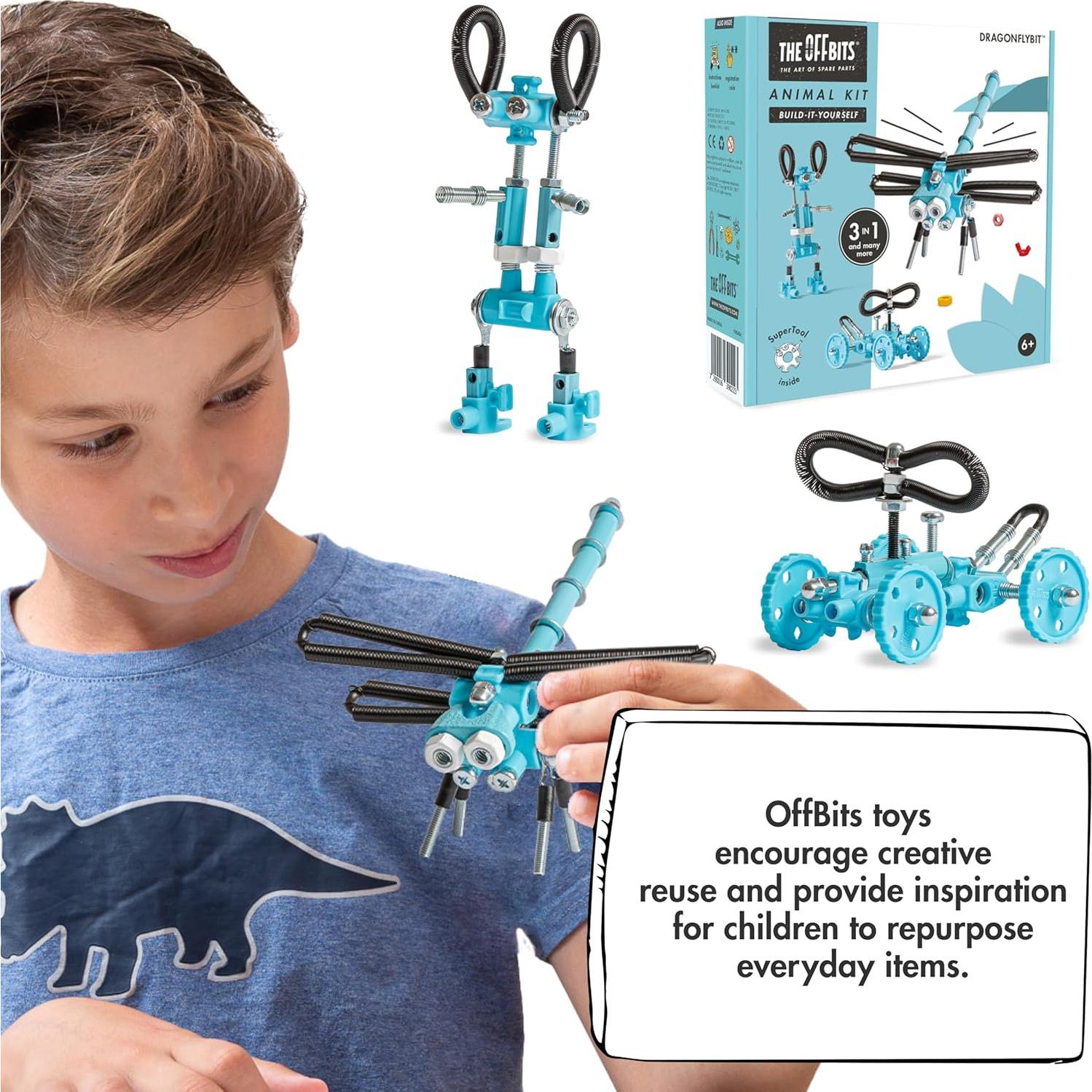 Kit de Construcción Mini Libélula The OffBits - Juguetes STEAM