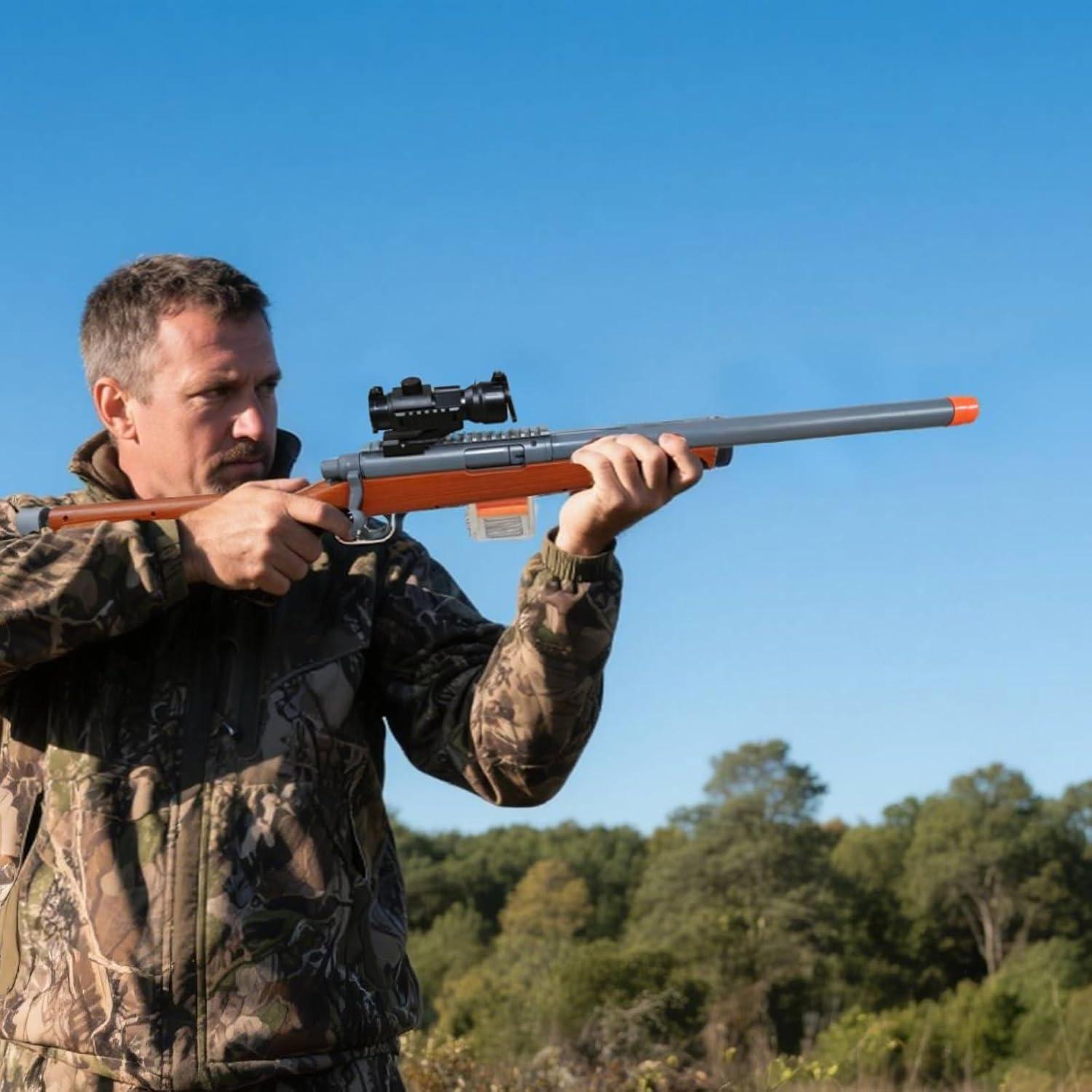 Pistola de Juguete AGM MASTECH M24 con 40 Dardos y 20 Casquillos