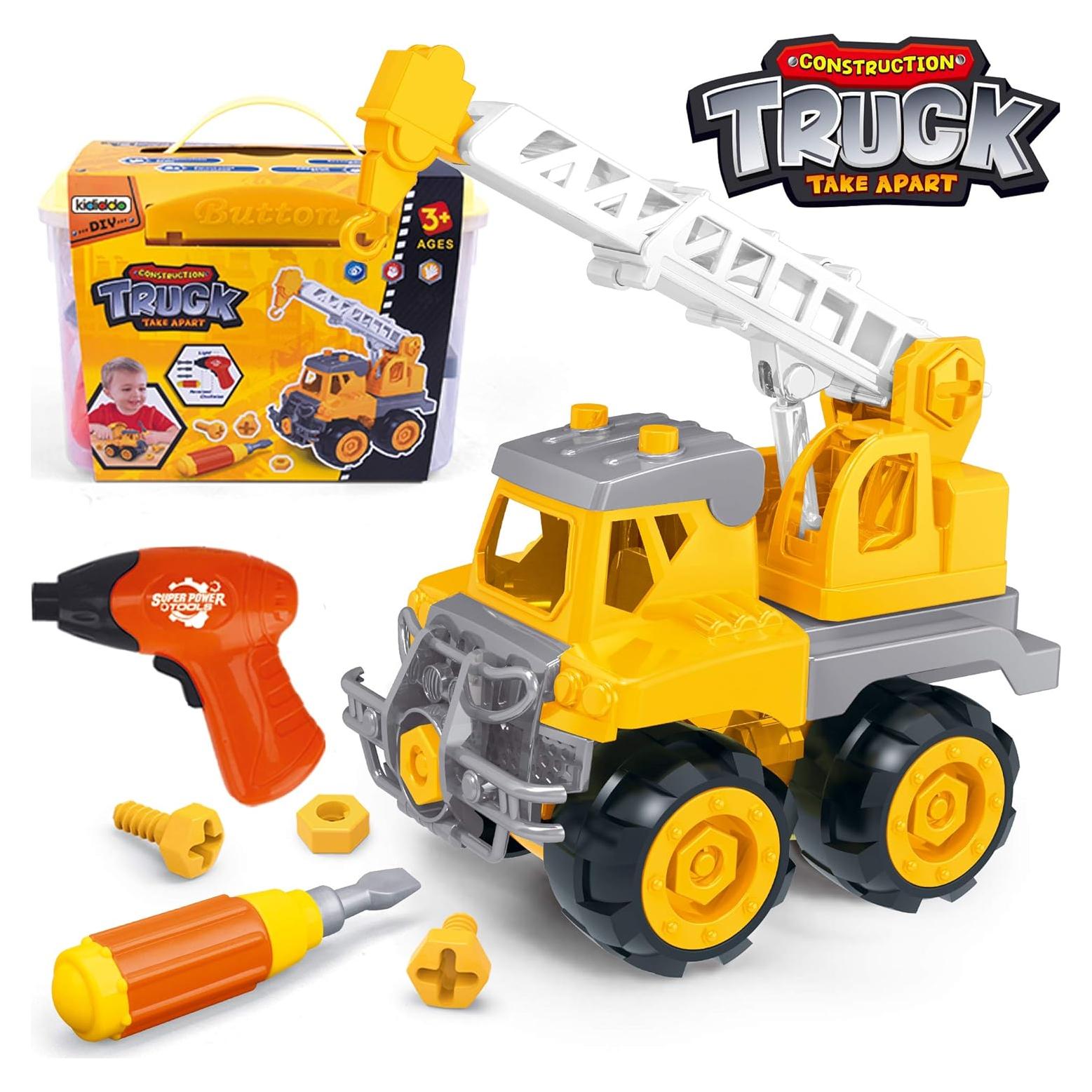 Juguete de Construcción Desarmable Kididdo con Taladro 3 en 1