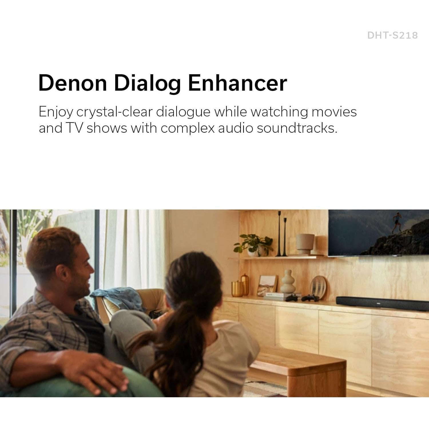 Barra de Sonido Denon DHT-S218 2.1 Canales Dolby Atmos