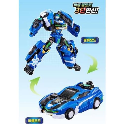 Conjunto de Figuras Bolt Bot Mini Fuerza Pixel Power