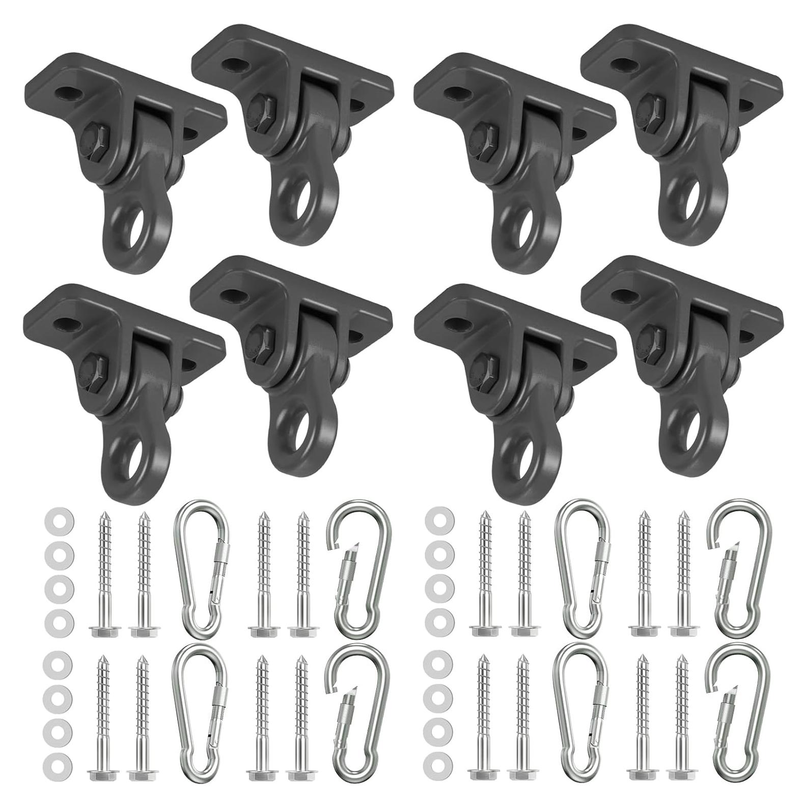 Soportes para Columpios HUPBIPY Alta Resistencia 8 Piezas