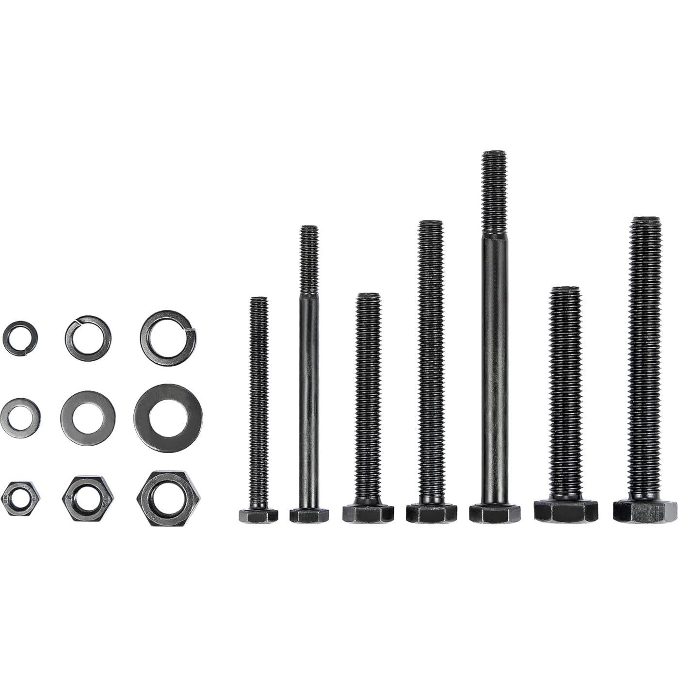 164 Piezas Tuercas y Tornillos Métricos Acero Aleado Grado 8.8