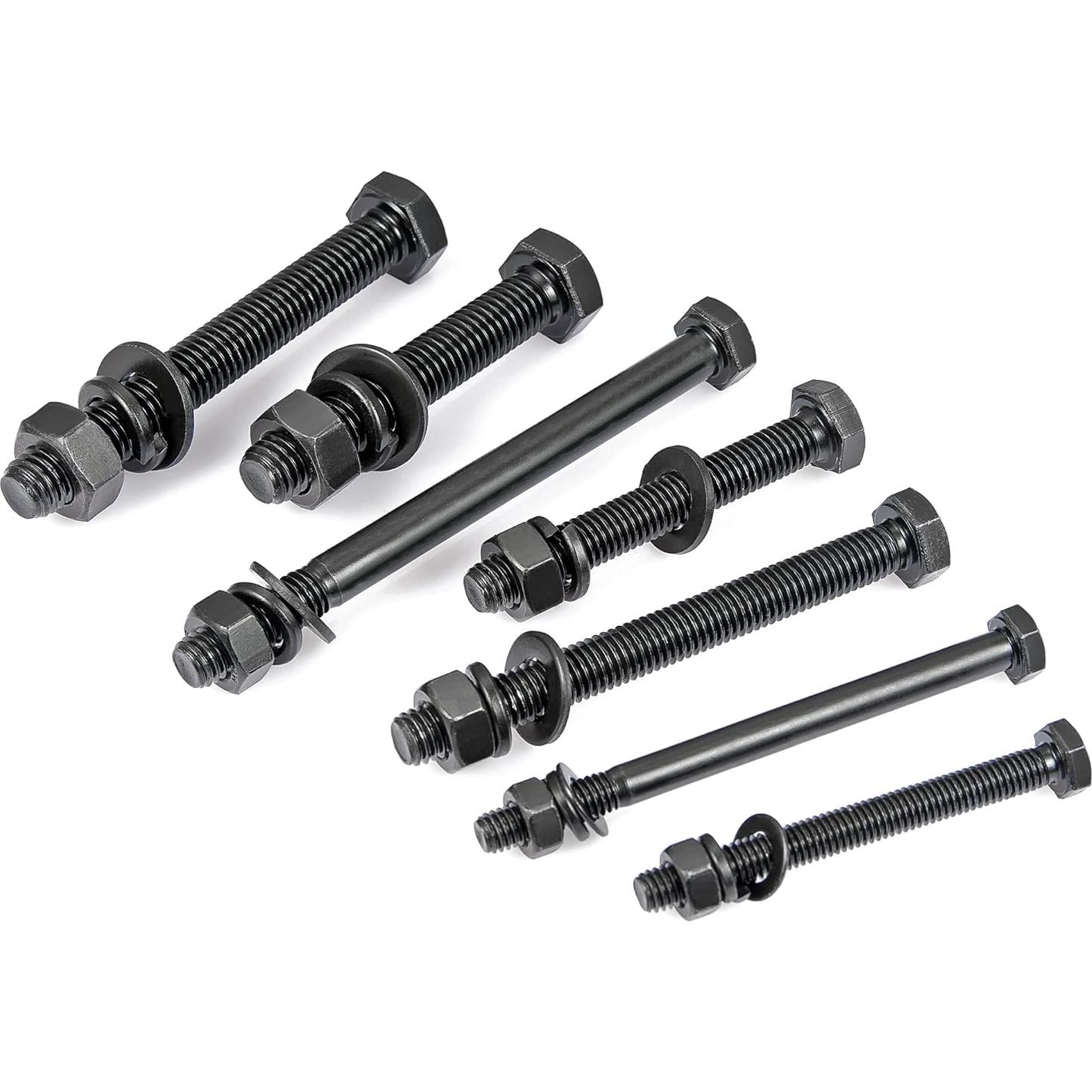 164 Piezas Tuercas y Tornillos Métricos Acero Aleado Grado 8.8