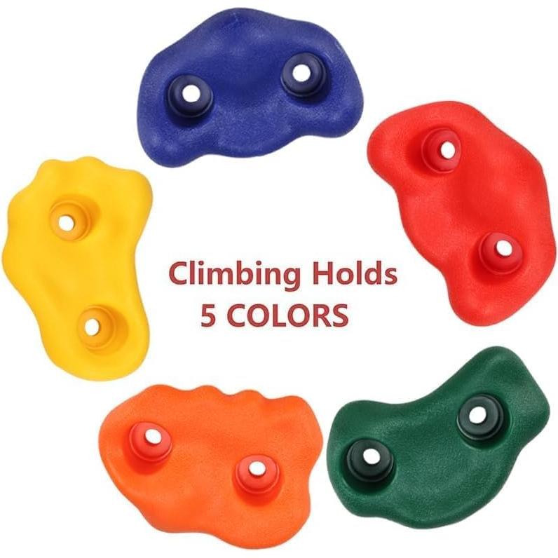 Agarraderas de Escalada Duobang para Niños y Adultos - 25 PCS