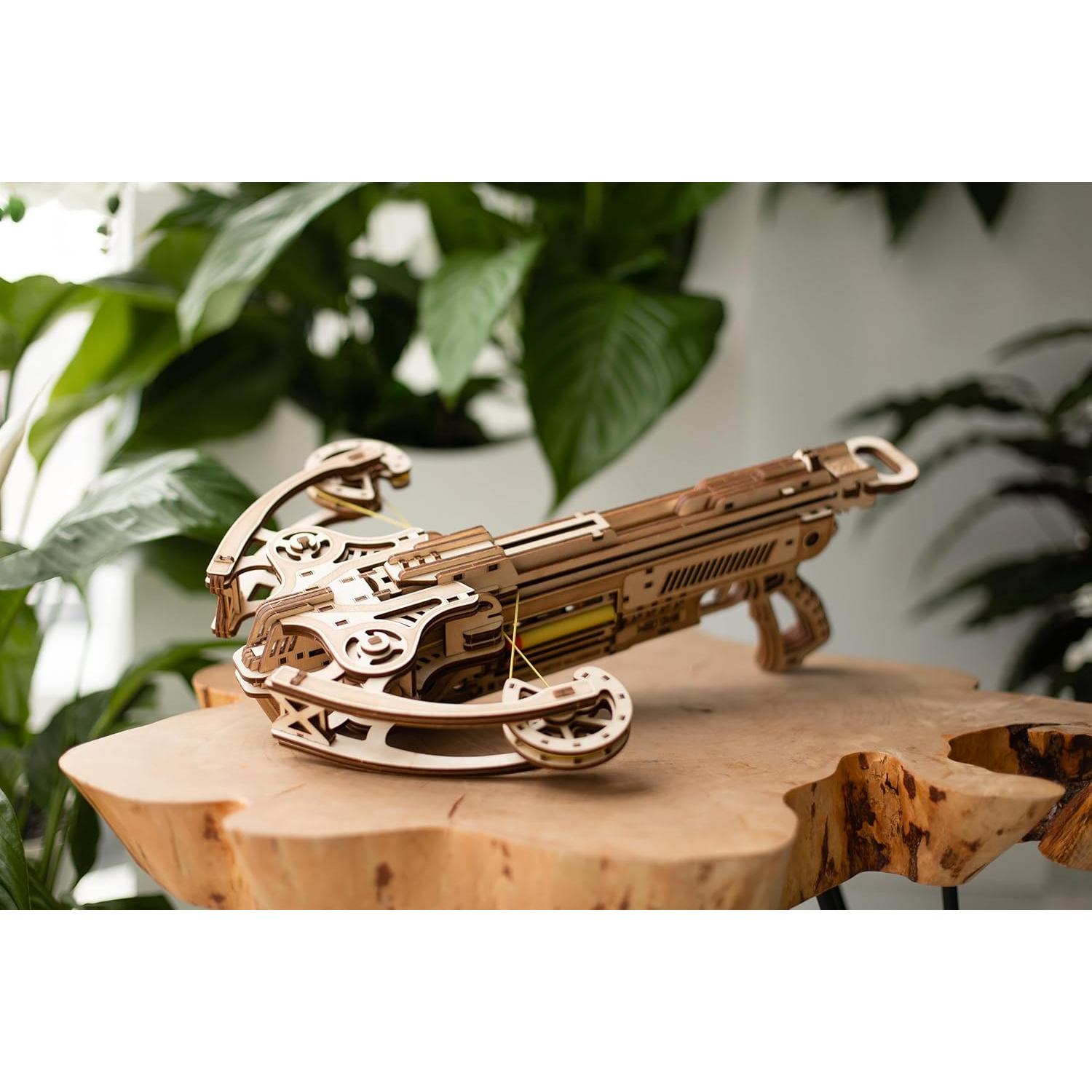 Wood Trick Ballesta de Balas 3D - Rompecabezas Mecánico DIY