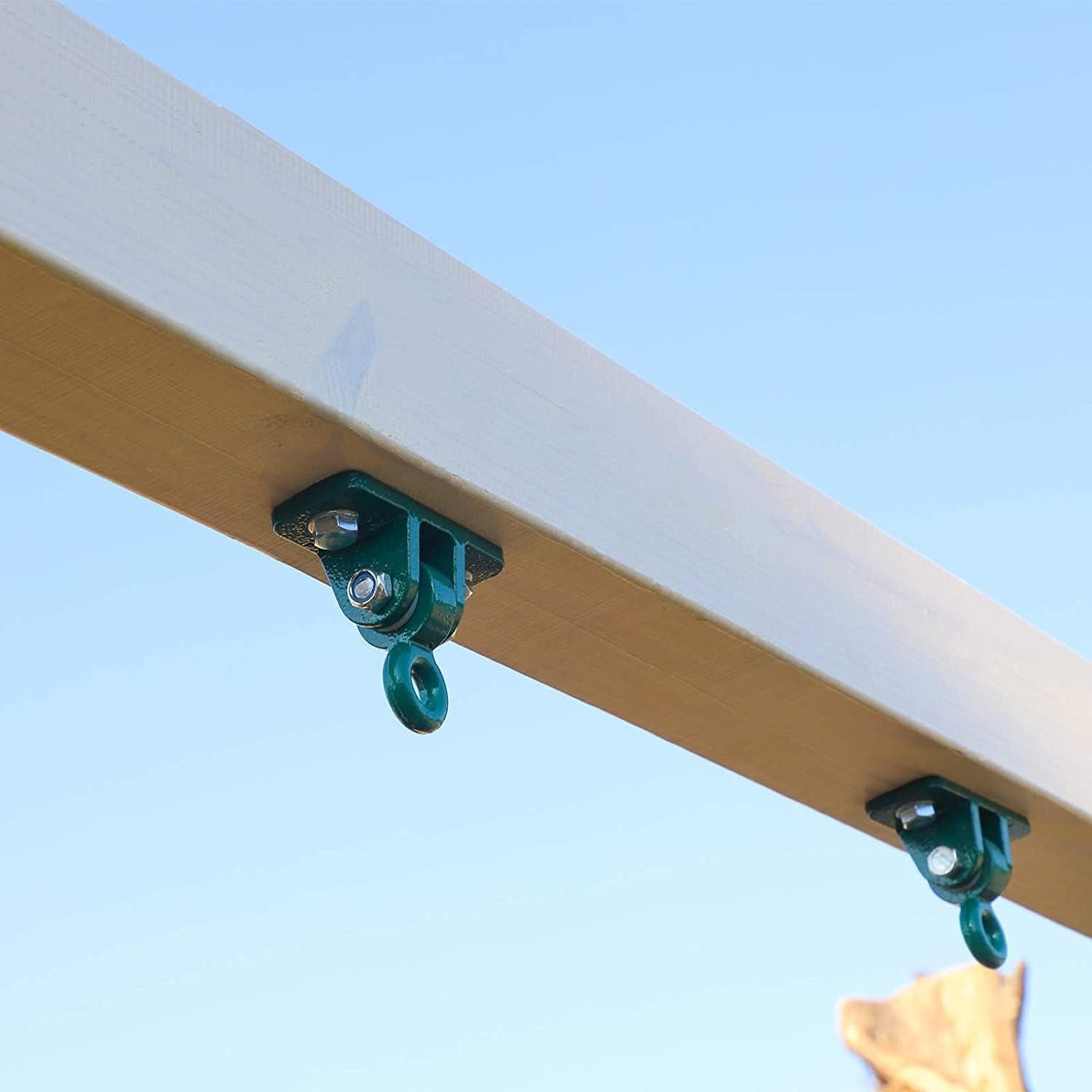 Soportes de Columpio BETOOLL Verde 2pcs Alta Resistencia 1088 kg