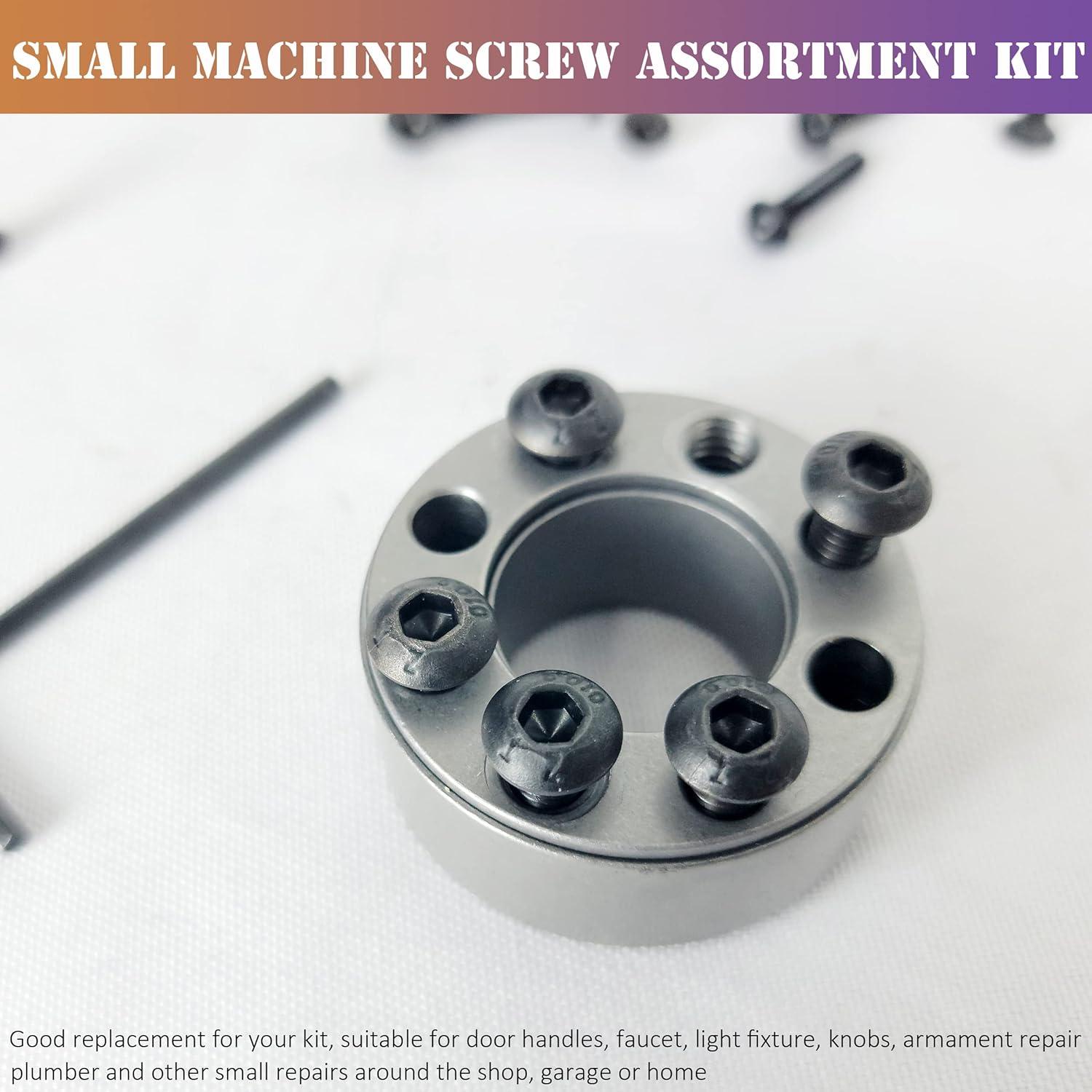 Kit de Tornillos M2 M3 M4 M5 ZTF con Tuercas y Arandelas 840PCS