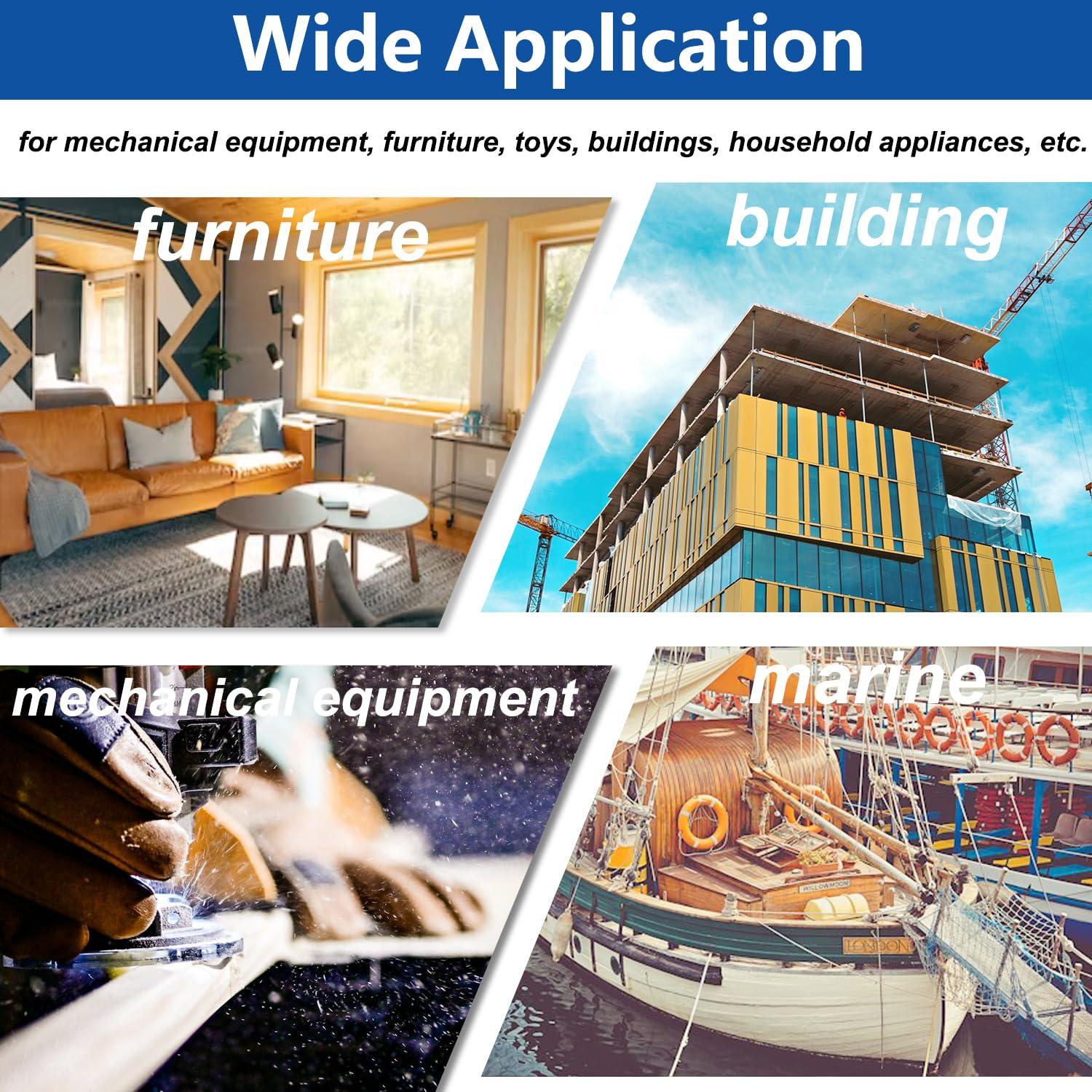 Kit 300 Tornillos M3 x 6mm Bemaka con Tuercas y Arandelas