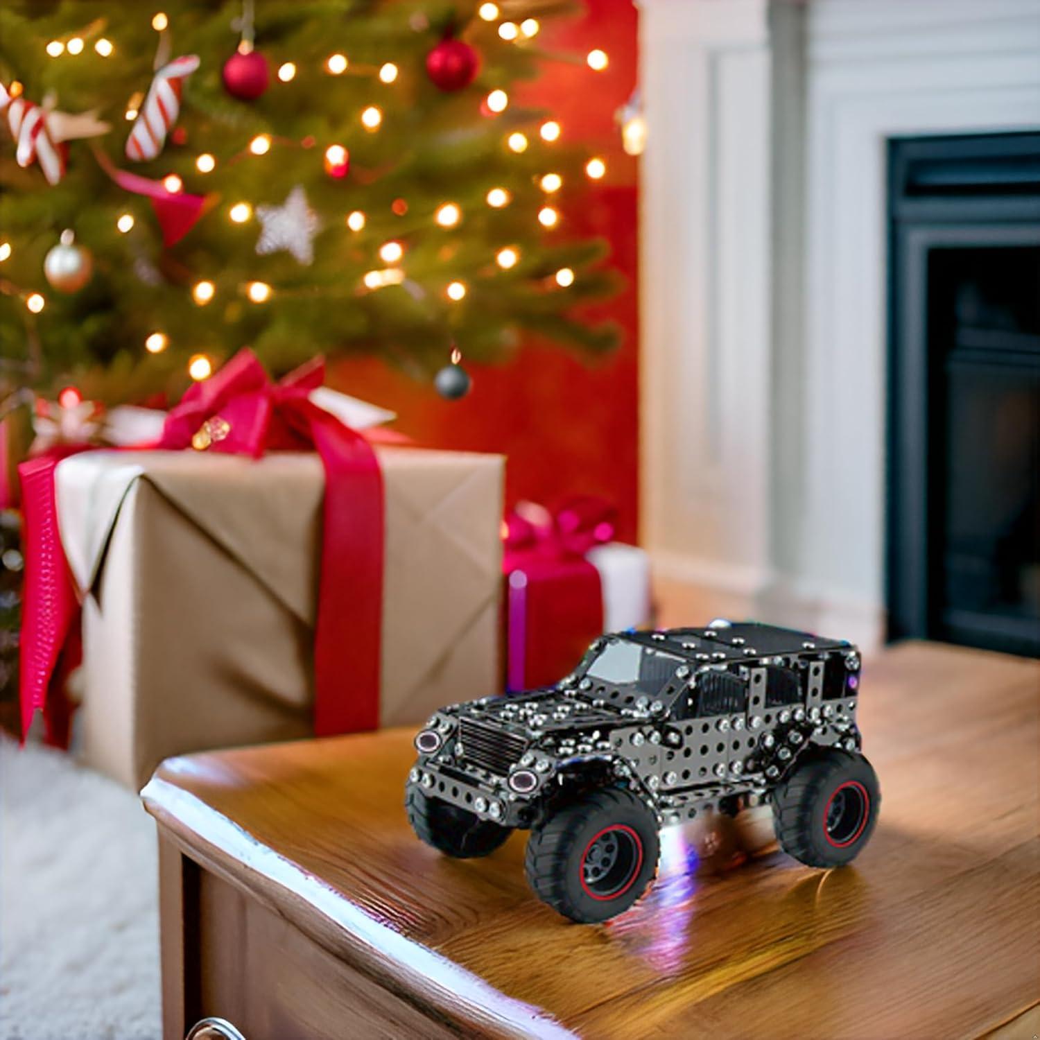 Juguete de Construcción CHOWONE Camión Metal 496 Piezas STEM