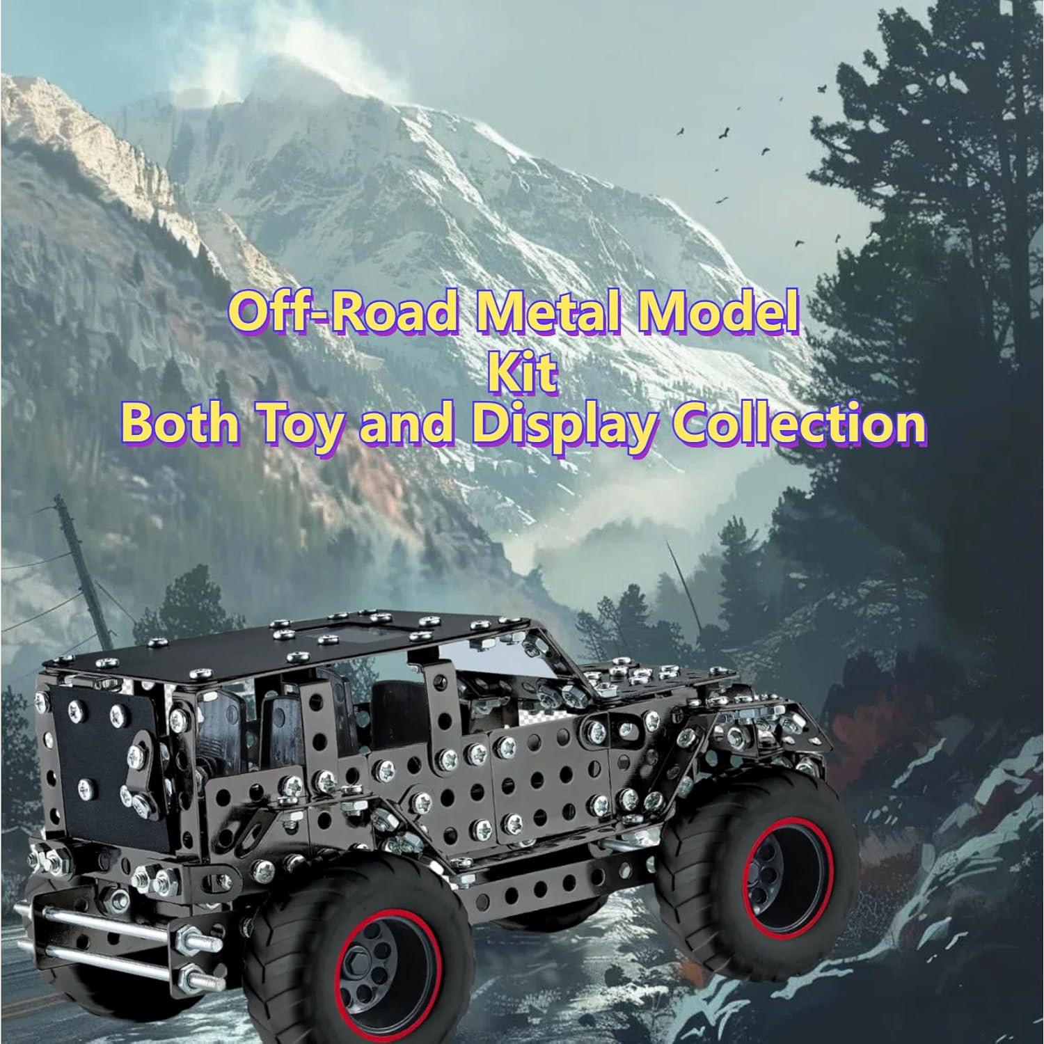 Juguete de Construcción CHOWONE Camión Metal 496 Piezas STEM