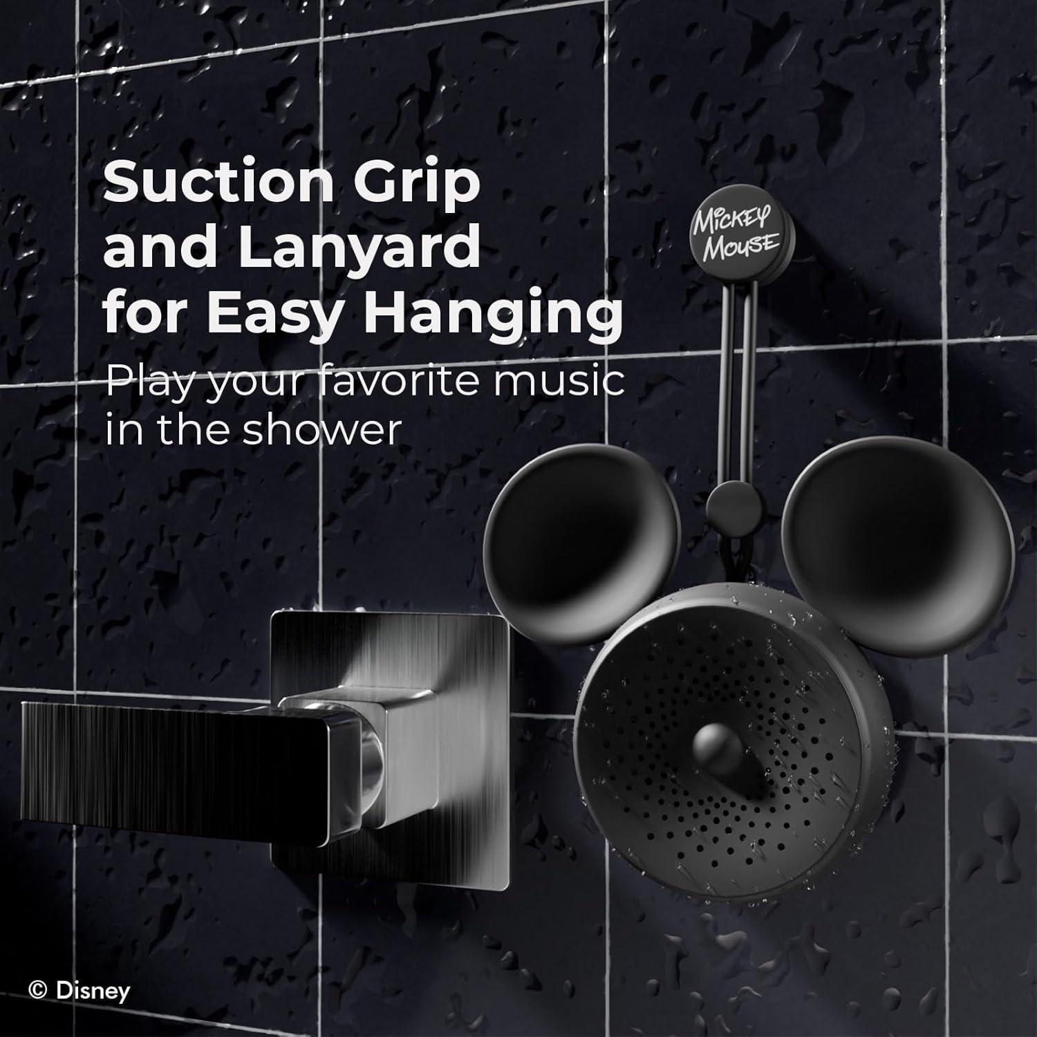 Altavoz Bluetooth de Ducha Mickey Mouse IPX4 5 Horas Resistente
