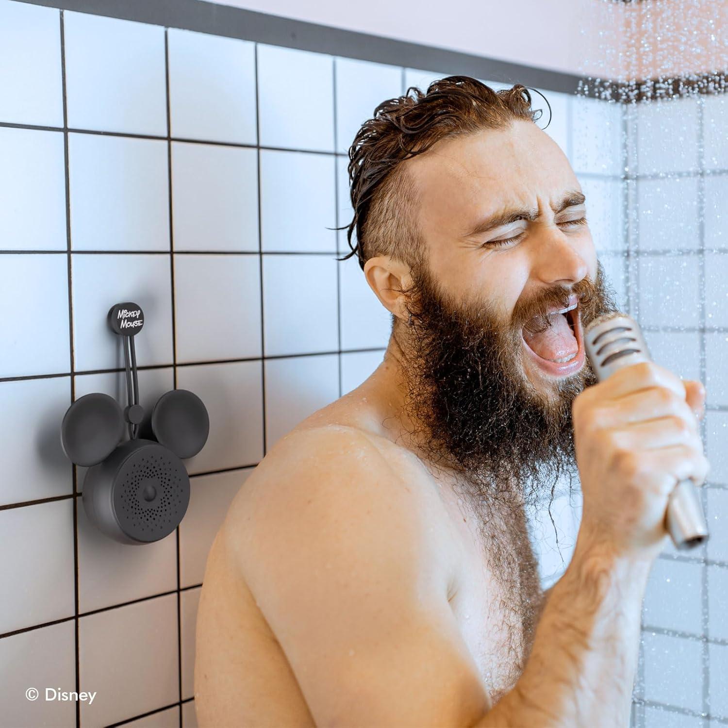 Altavoz Bluetooth de Ducha Mickey Mouse IPX4 5 Horas Resistente