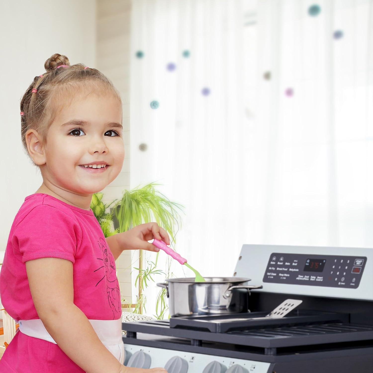 Horno de Juguete de Madera Lil' Jumbl | Cocina Infantil 30x40x55cm