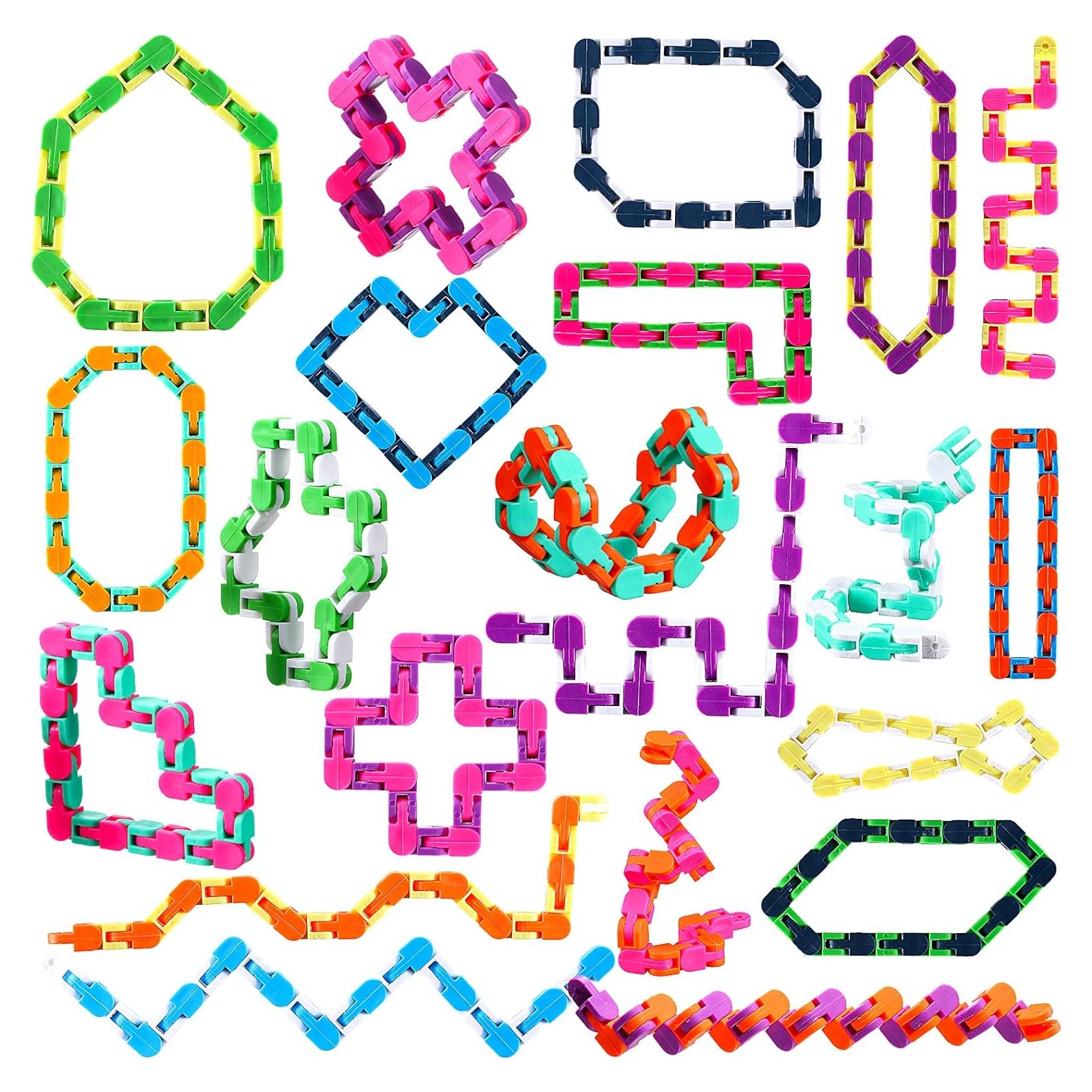 Yunsailing 80 Piezas Juguetes Fidget Sensoriales Multicolor