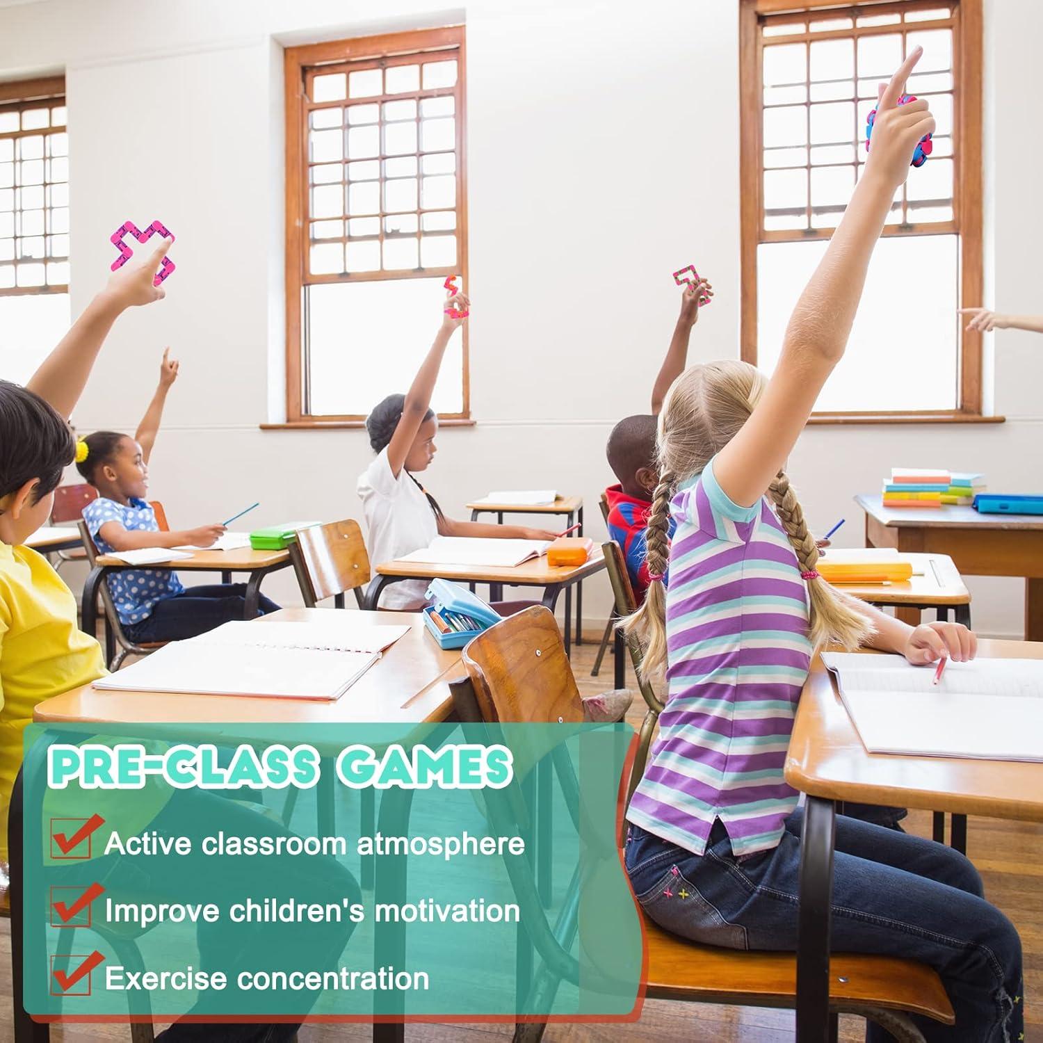 Yunsailing 80 Piezas Juguetes Fidget Sensoriales Multicolor