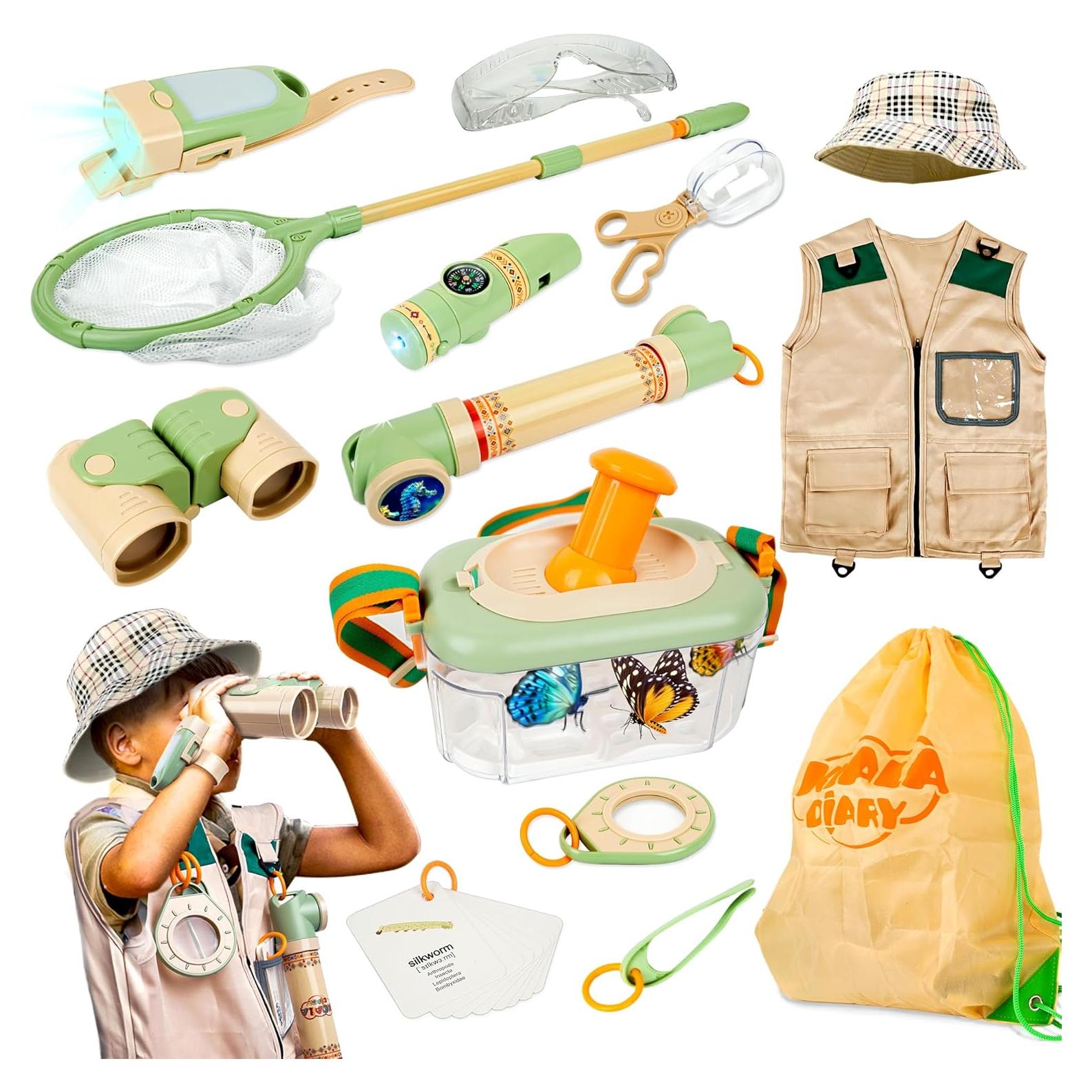 Kit de Exploración al Aire Libre SmilessKiddo 27 Piezas para Niños