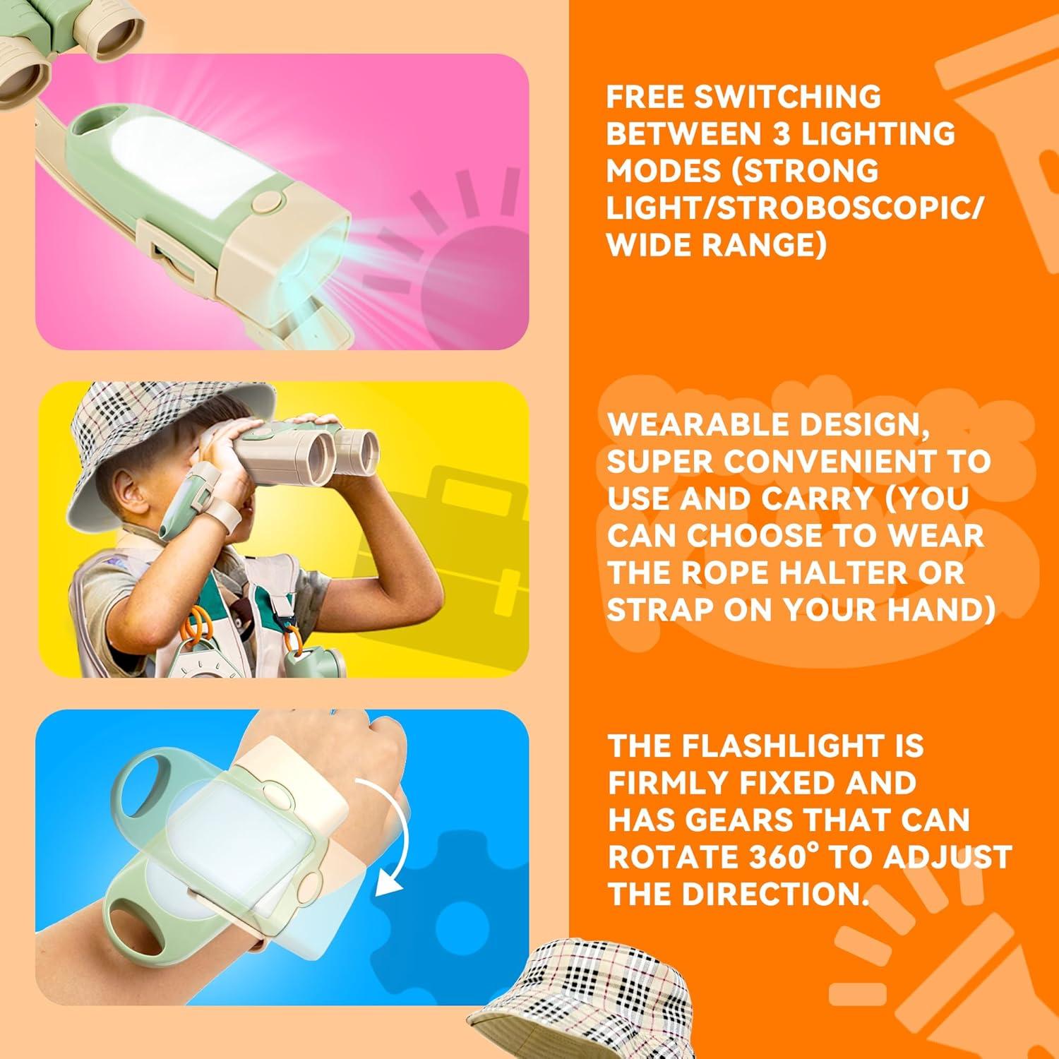 Kit de Exploración al Aire Libre SmilessKiddo 27 Piezas para Niños