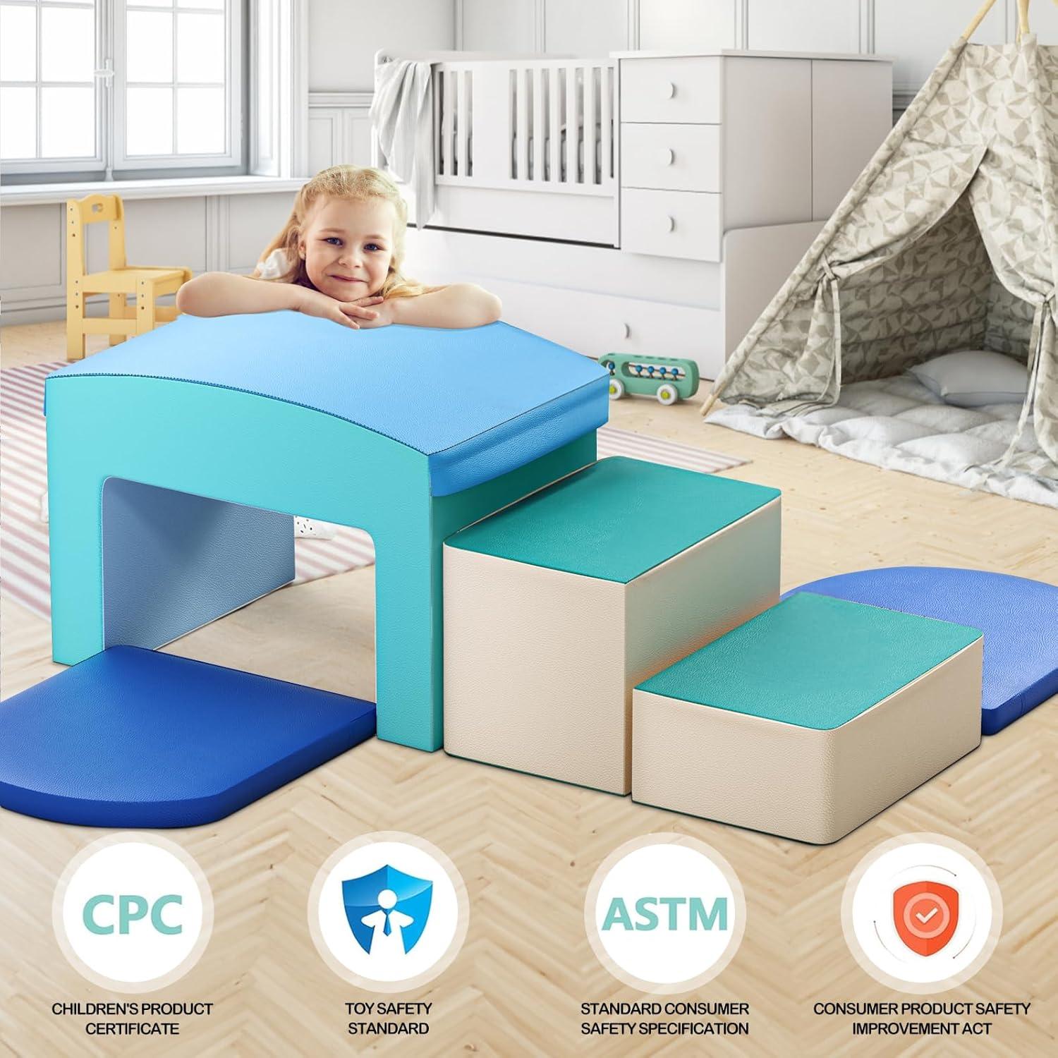 Conjunto de Escaladores de Espuma SURPCOS 6 Piezas 91x46x41cm