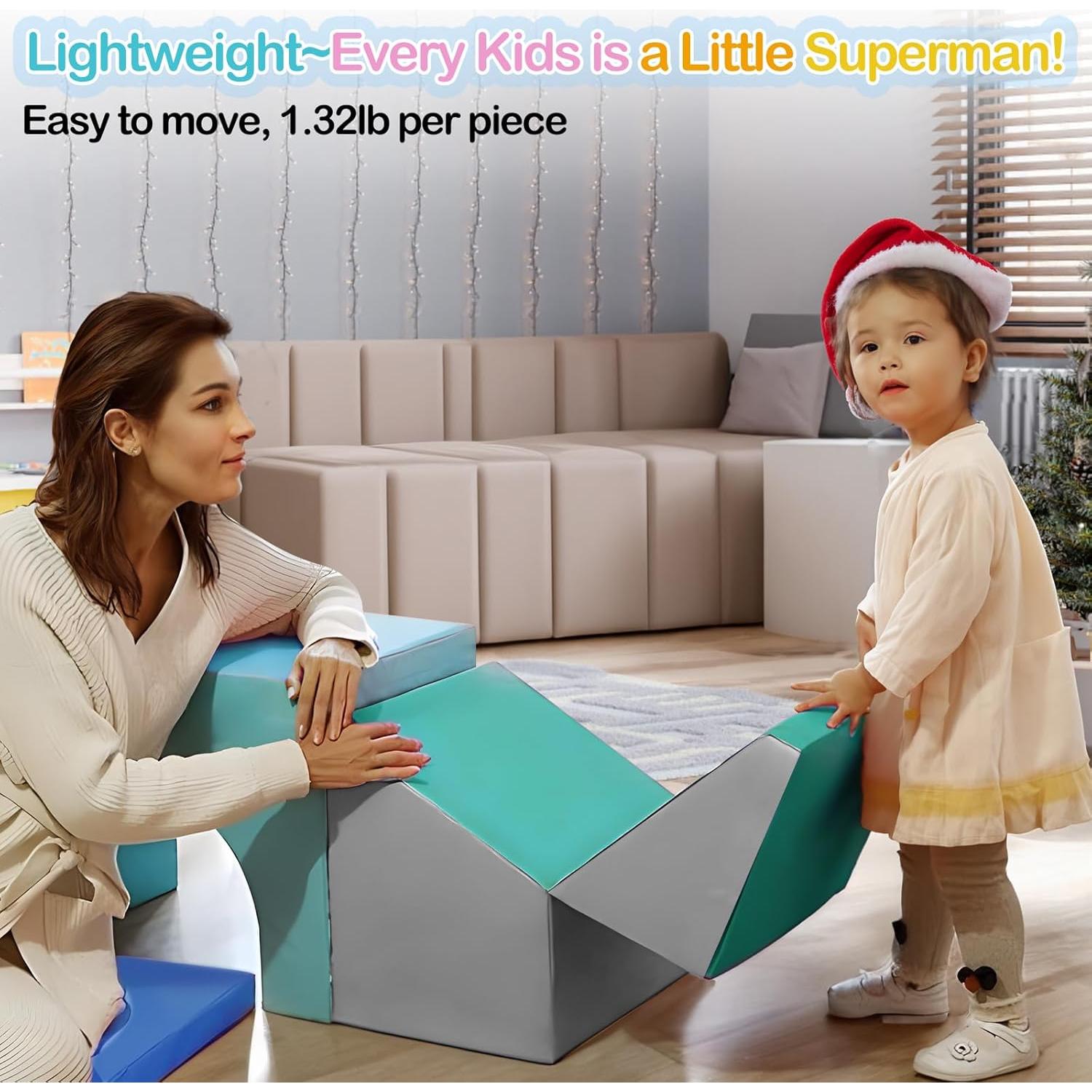 Conjunto de Escaladores de Espuma SURPCOS 6 Piezas 91x46x41cm