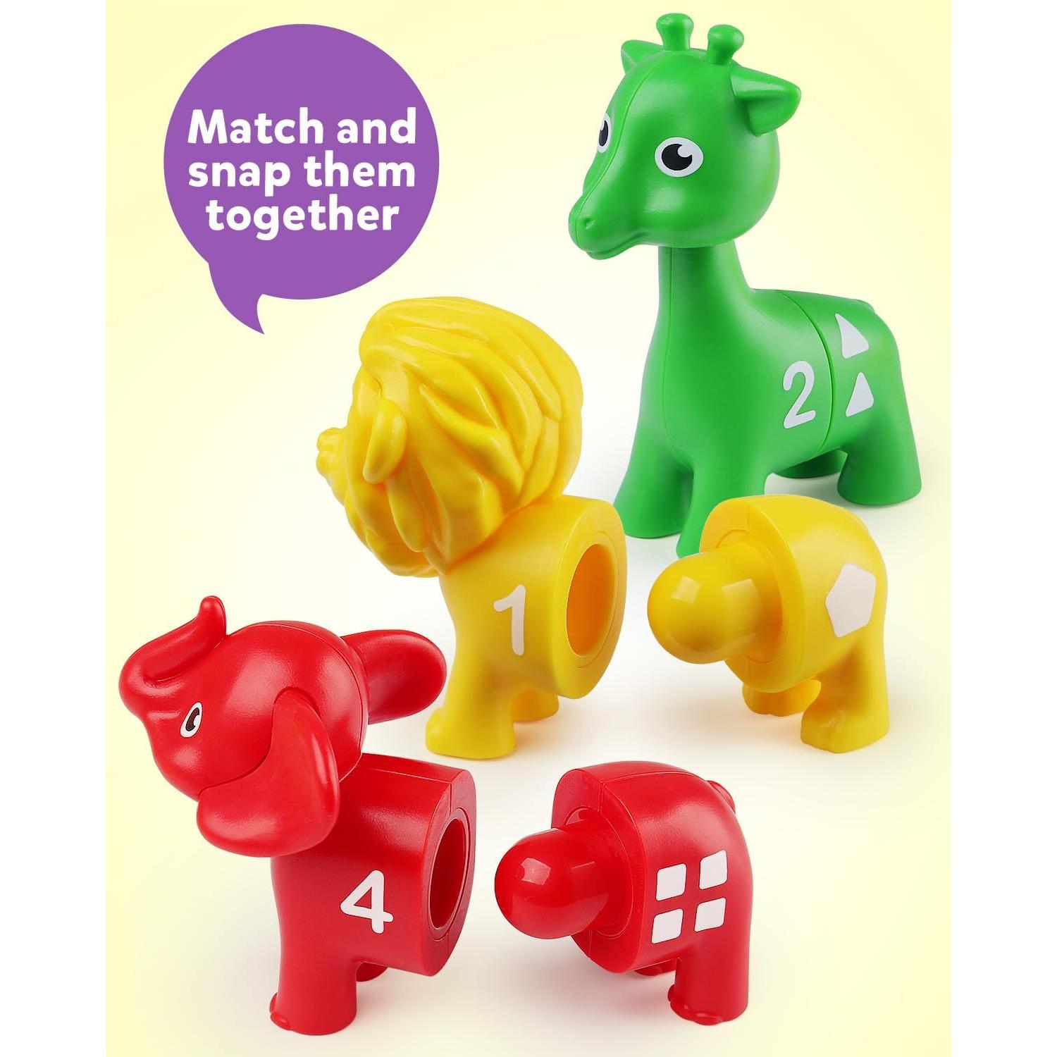 Juego de Emparejamiento de Números Coogam 10 Piezas Educativo