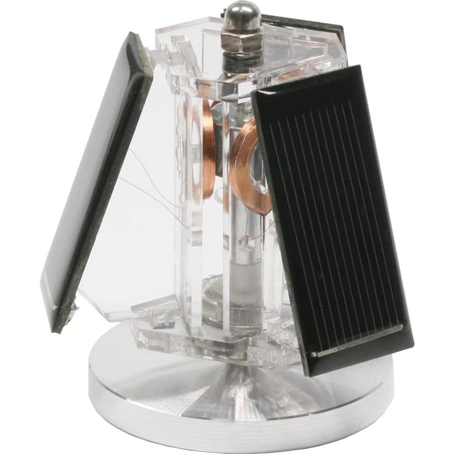 Motor Solar Vertical Mini MagicTech JY05 con Base de Acero