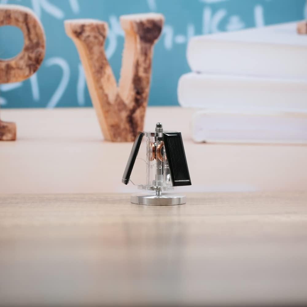 Motor Solar Vertical Mini MagicTech JY05 con Base de Acero