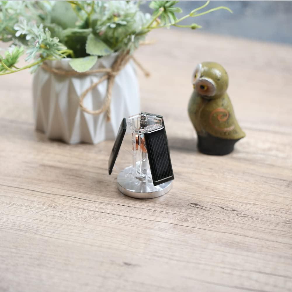 Motor Solar Vertical Mini MagicTech JY05 con Base de Acero