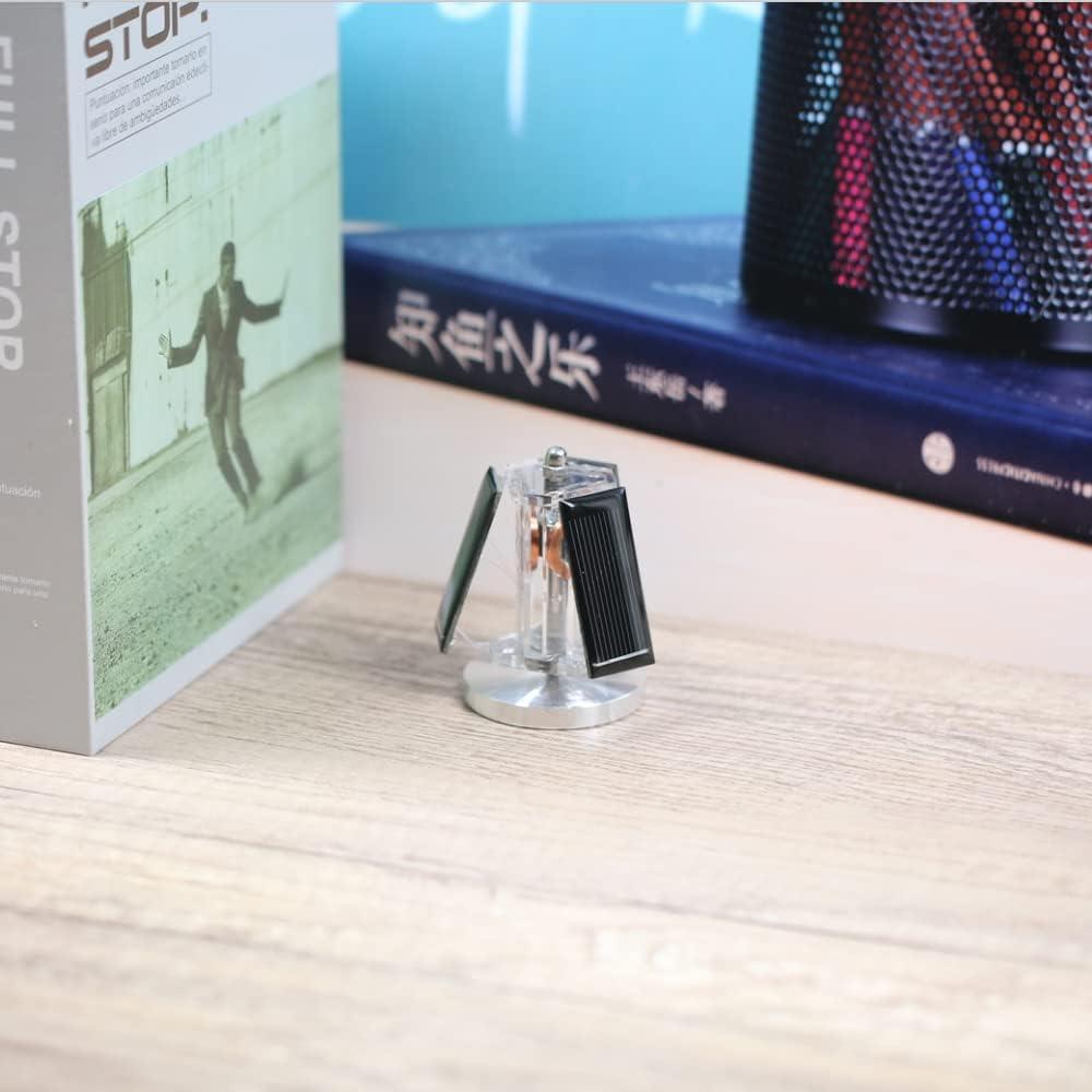 Motor Solar Vertical Mini MagicTech JY05 con Base de Acero