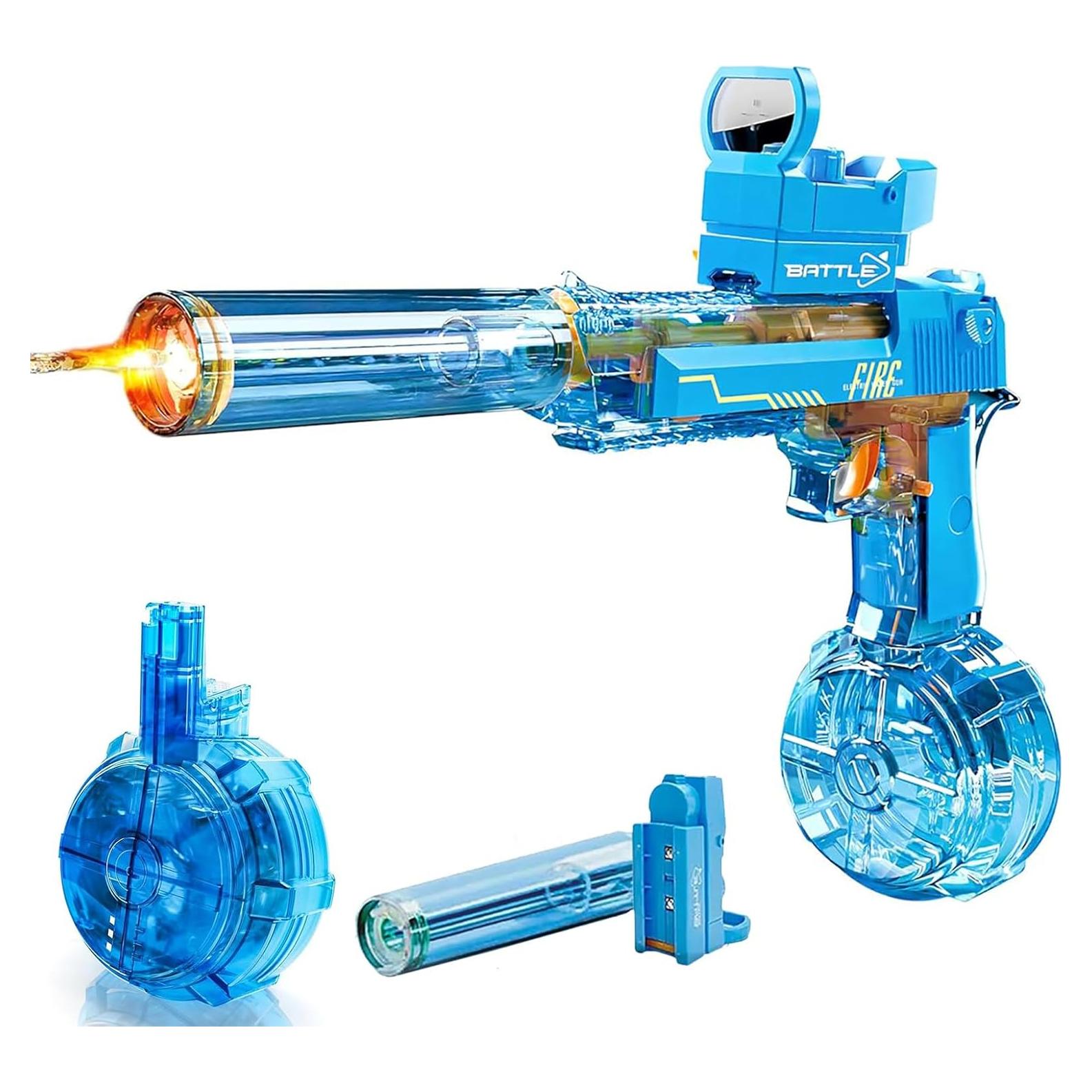 Pistola de Agua Eléctrica HYNXM 425CC Alcance 9.75m Azul