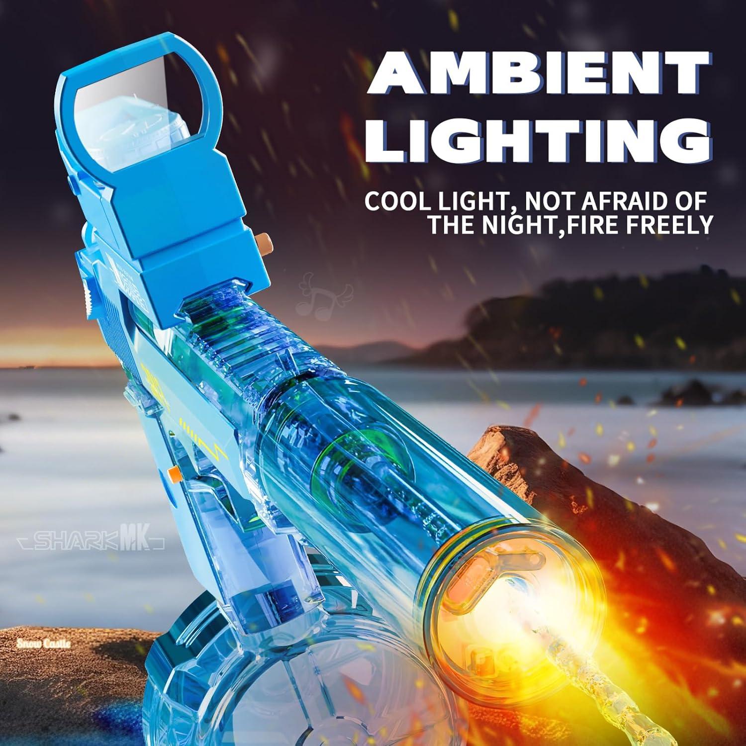 Pistola de Agua Eléctrica HYNXM 425CC Alcance 9.75m Azul