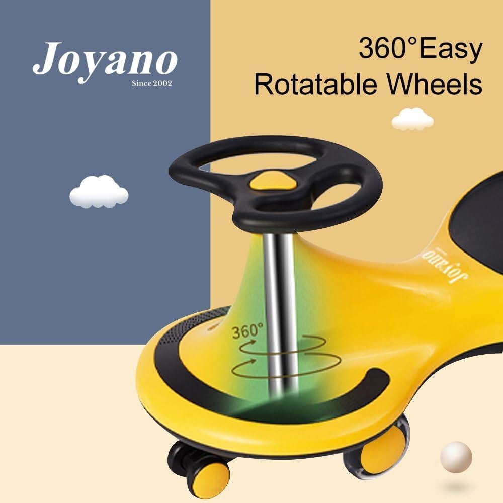 Coche de Balanceo Joyano Rojo para Niños 3+ Años 50kg