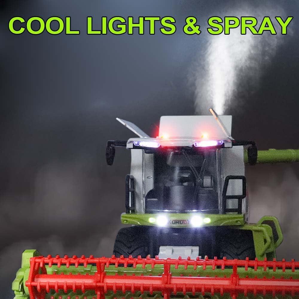 Tractor de Granja RC SHANTOU 1:24 con Sonidos y Luces