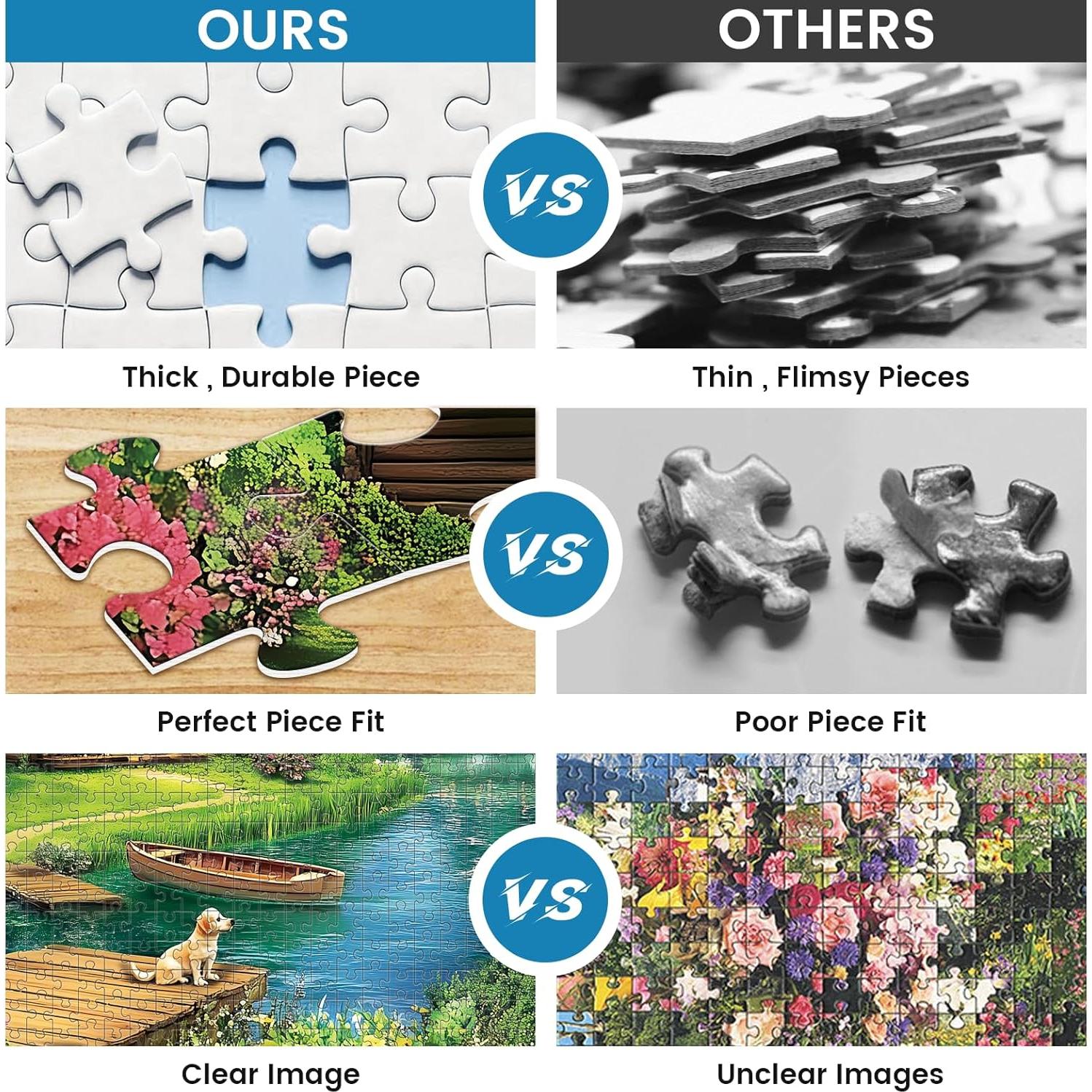 Rompecabezas 1000 Piezas VOLUVOL Paisaje de Verano 71x50cm