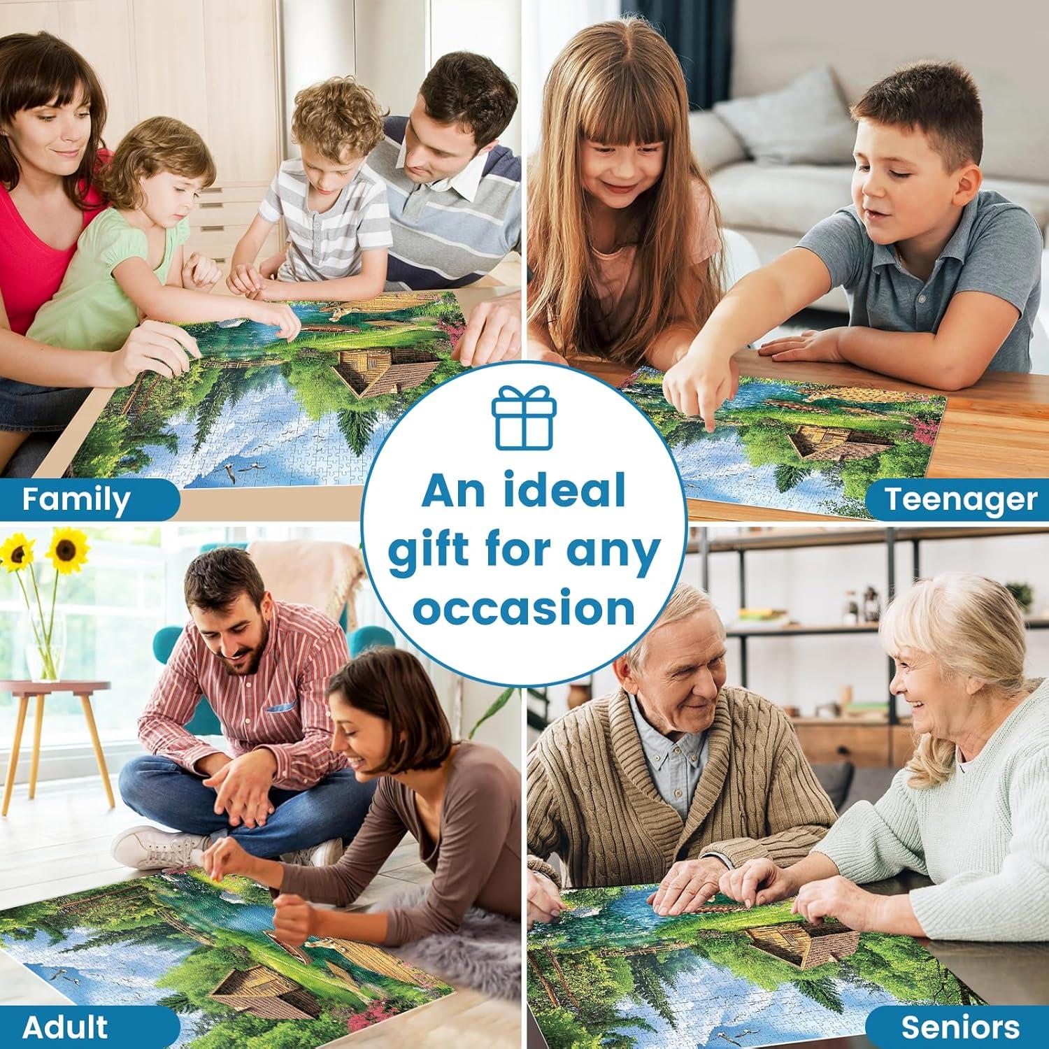 Rompecabezas 1000 Piezas VOLUVOL Paisaje de Verano 71x50cm