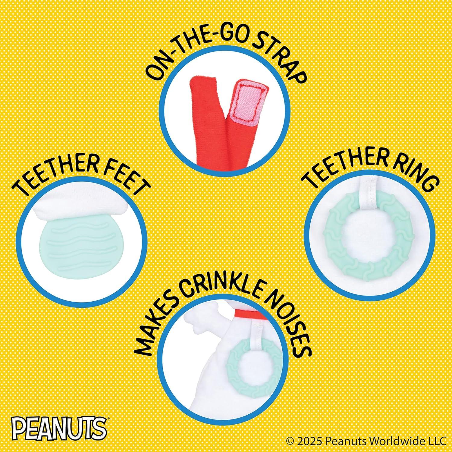 Manta Sensorial Snoopy Kids Preferred para Bebés 33x17 cm